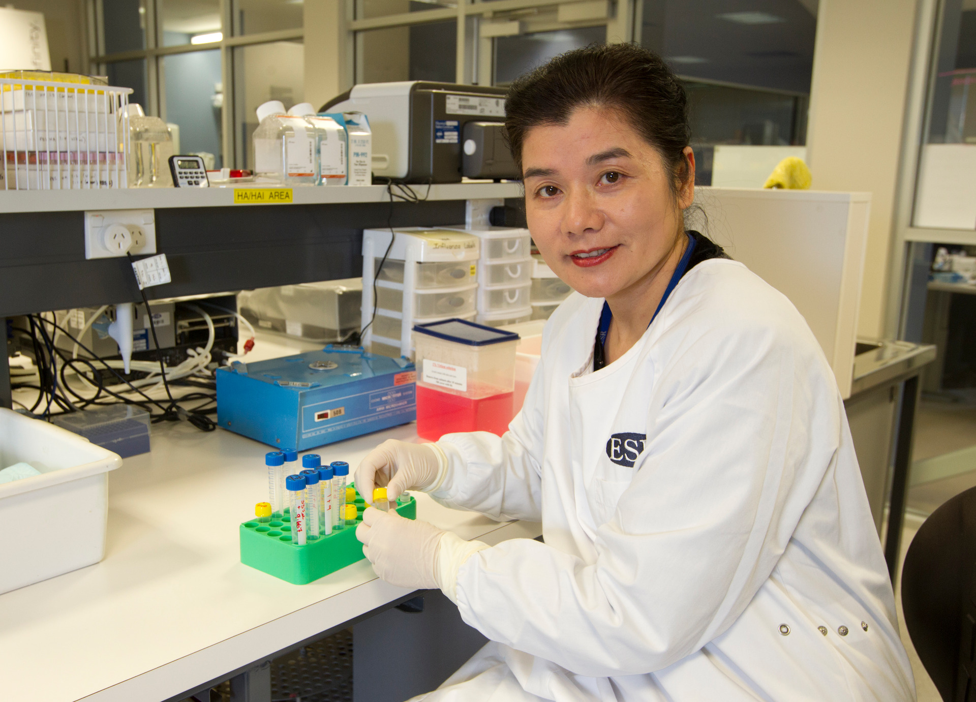 ESR virologist Dr Sue Huang. Photo / Mark Mitchell