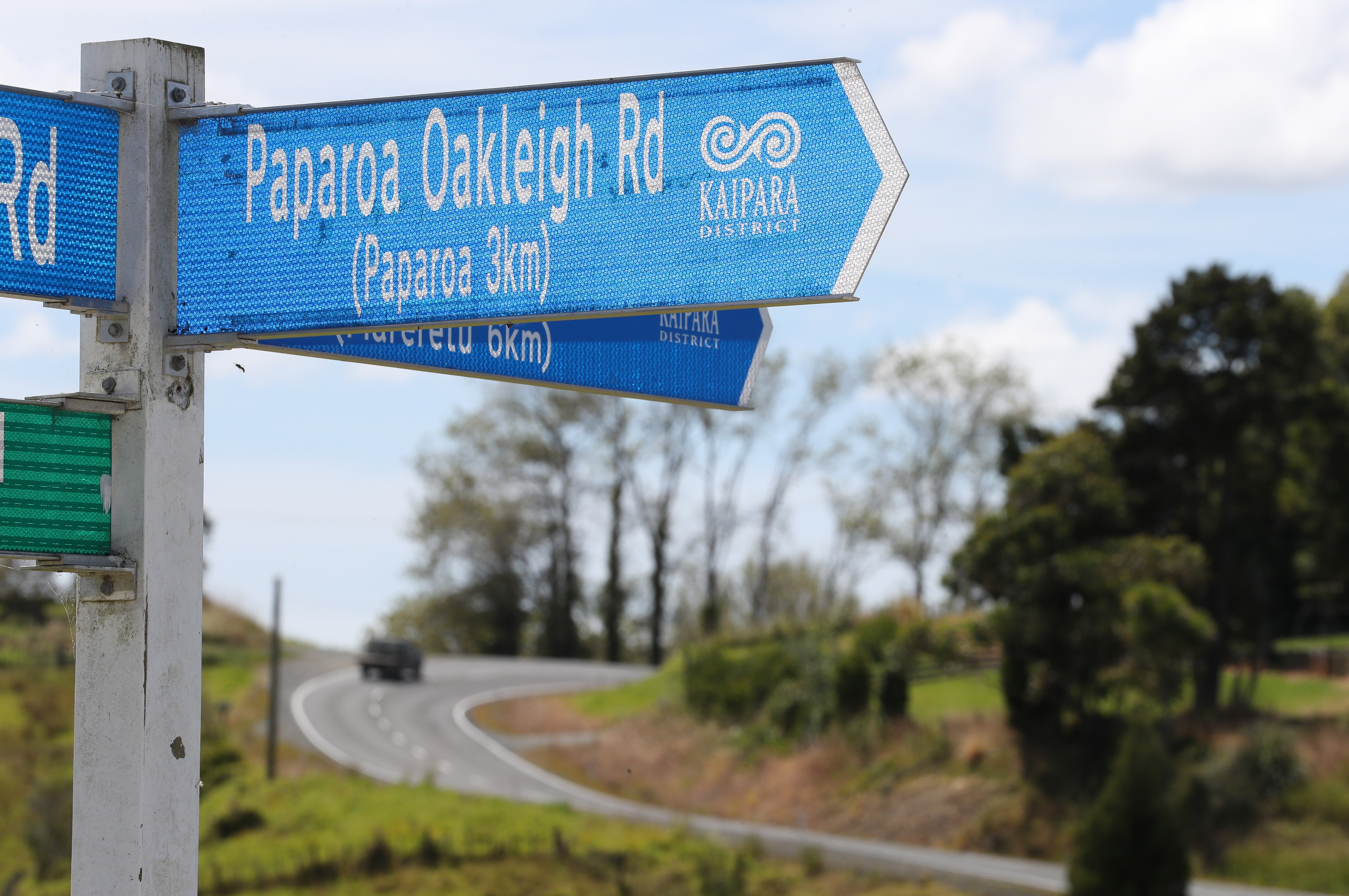 Paparoa-Oakleigh Rd residents are suffering through weeks of noise as a constant stream of trucks roll past their houses.
