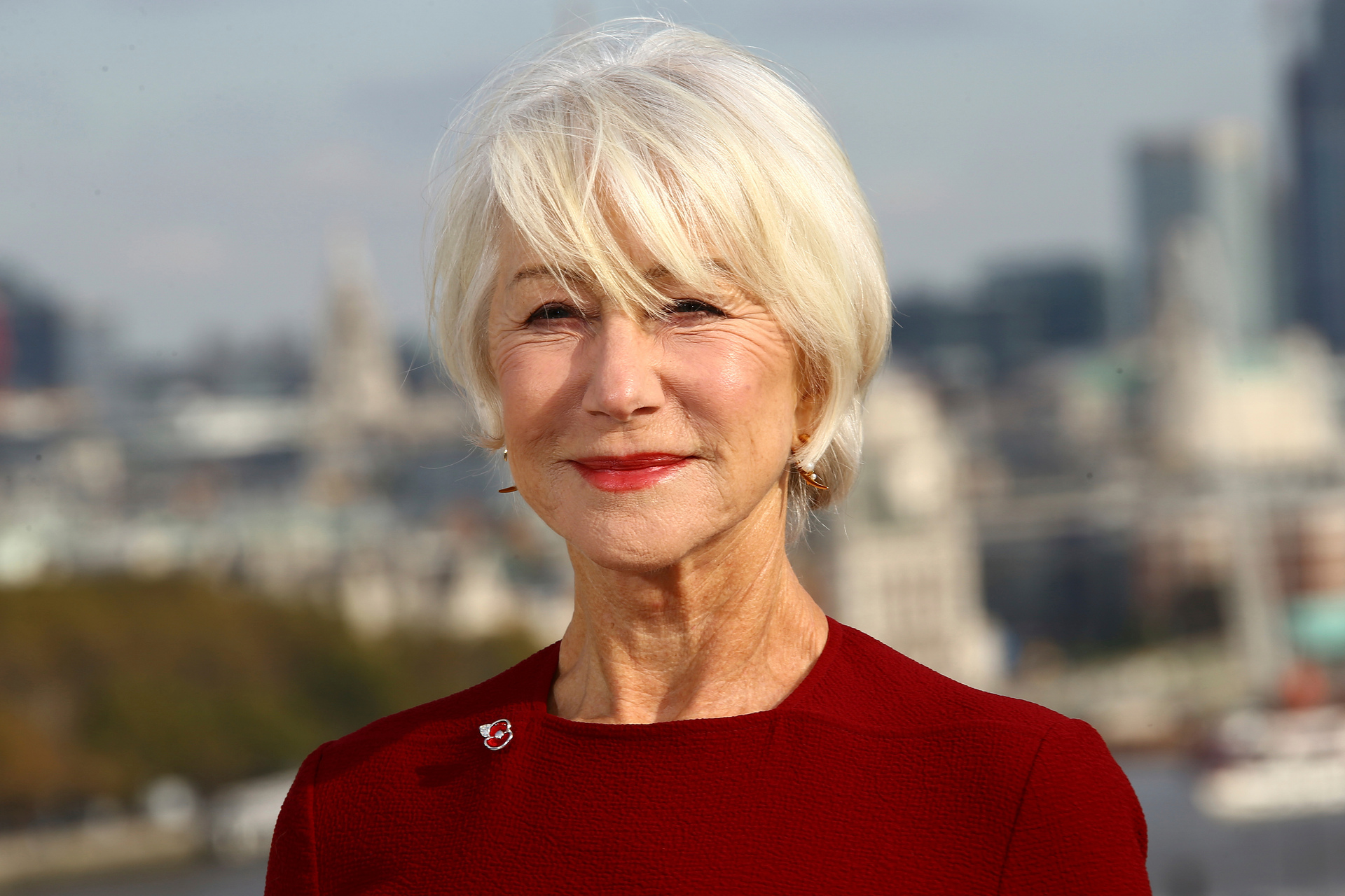 Actress Dame Helen Mirren at the photo call for the film'The Good Liar. Photo / AP.