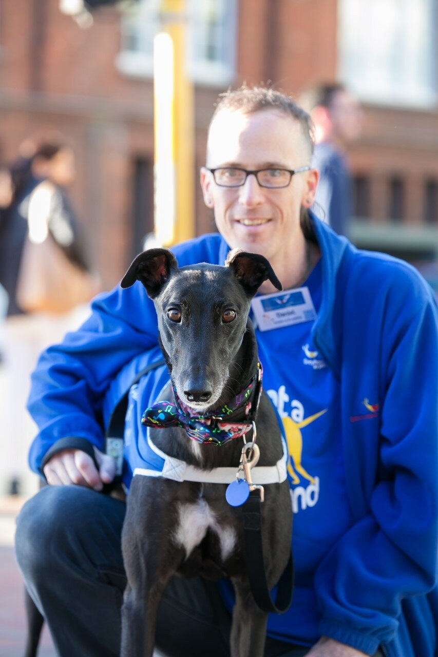  Greyhounds as Pets spokesperson Daniel Bohan