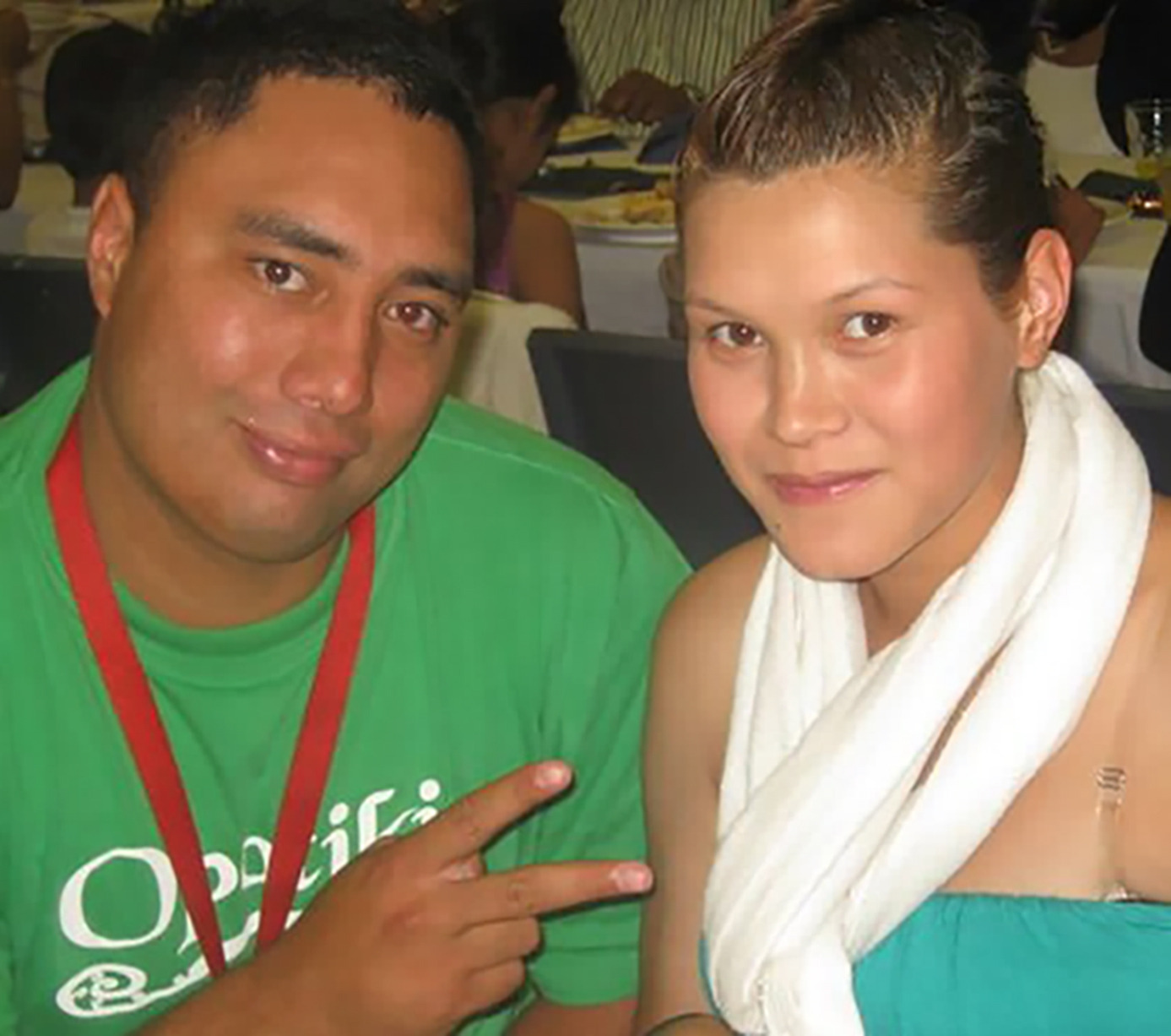 Tanatui Samuels (left) and partner Emerald Tai. Tai died in March 2020, and was one of four maternal deaths that year at Auckland DHB - tragedies that sparked an overarching review. Photo / supplied