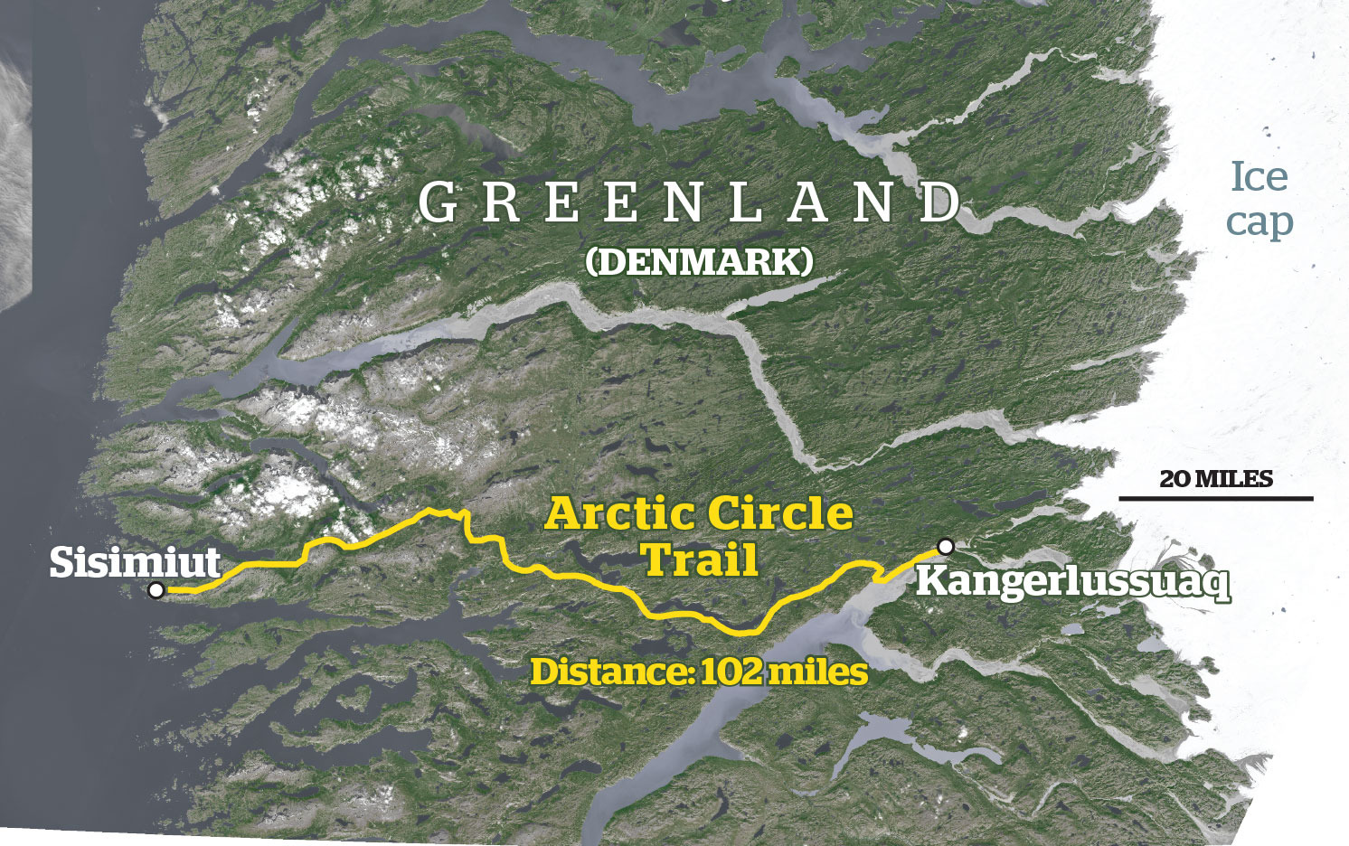 Ice and fire: Greenland's 102-mile Arctic trail hike - NZ Herald