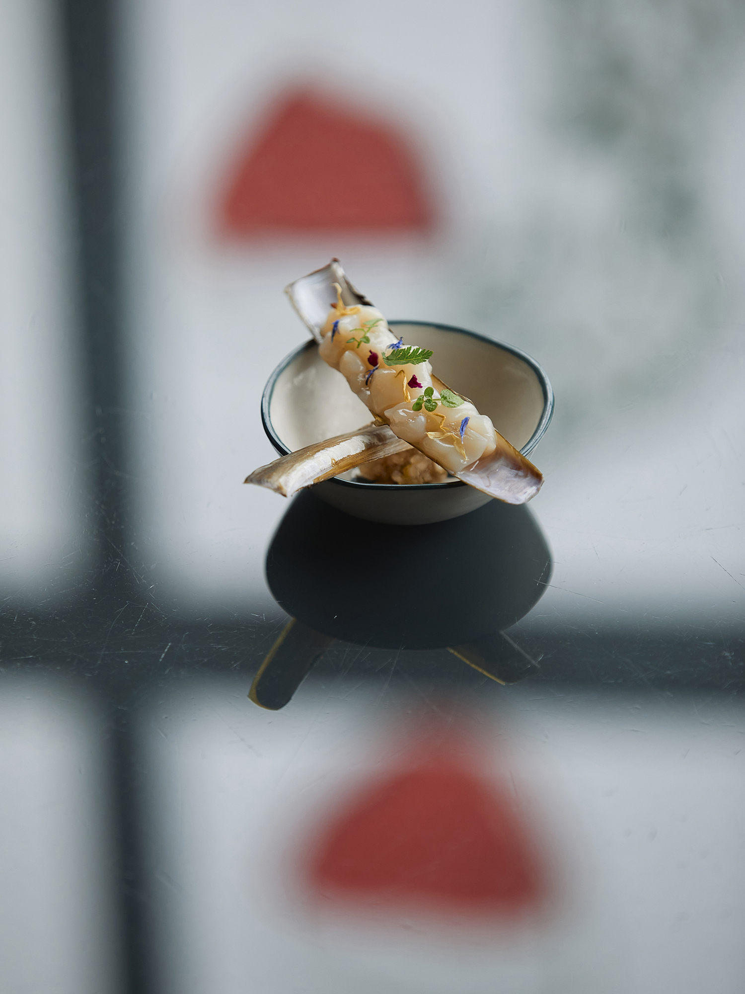 Razor clams at the restaurant ROKS in Tórshavn, Faeroe Islands, on Aug. 22, 2023. Photo / David B. Torch, The New York Times