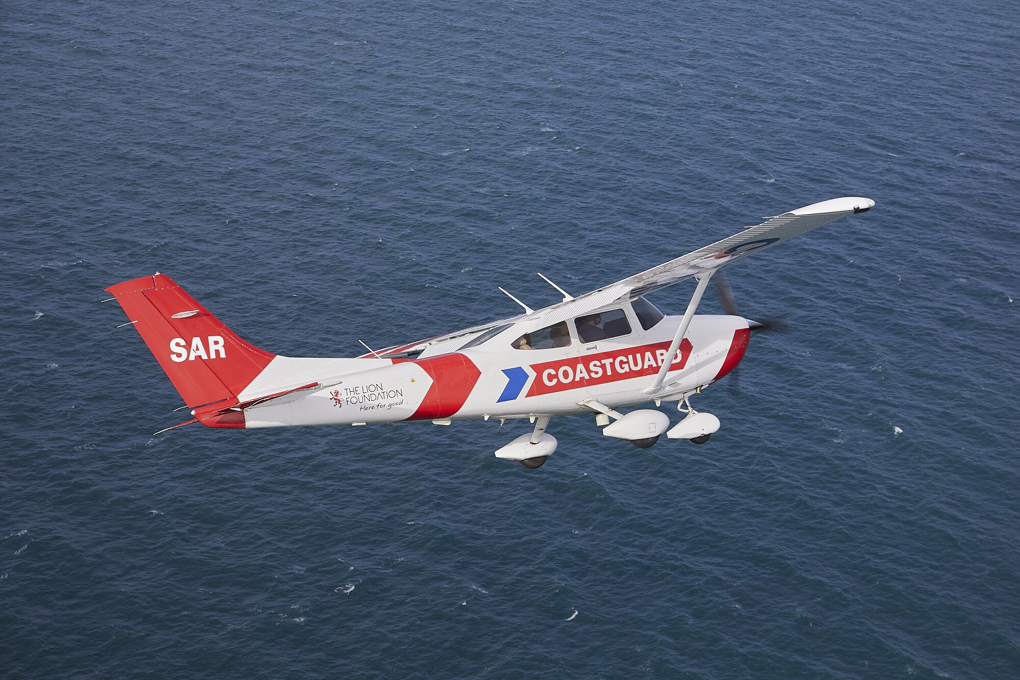 Auckland Coastguard's aerial patrol aircraft assisted in today's search-and-rescue mission.
