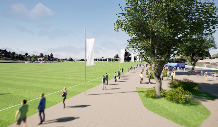 Computer-generated images of Auckland Arena from a new website. Photo / Auckland Arena