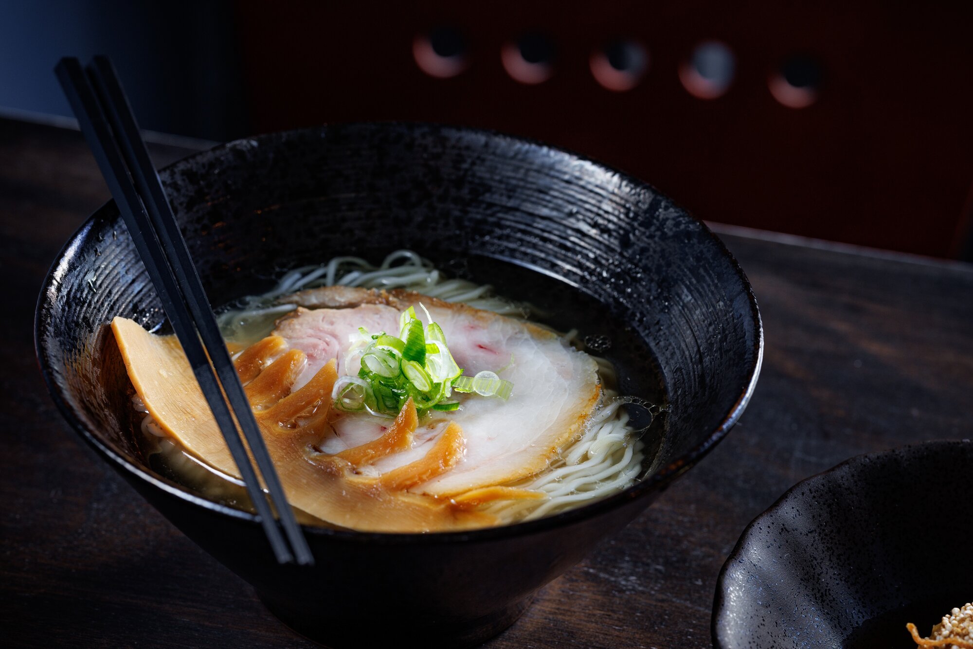 The shio ramen on the menu at new ramen restaurant Den Ramen. Photo / Babiche Martens
