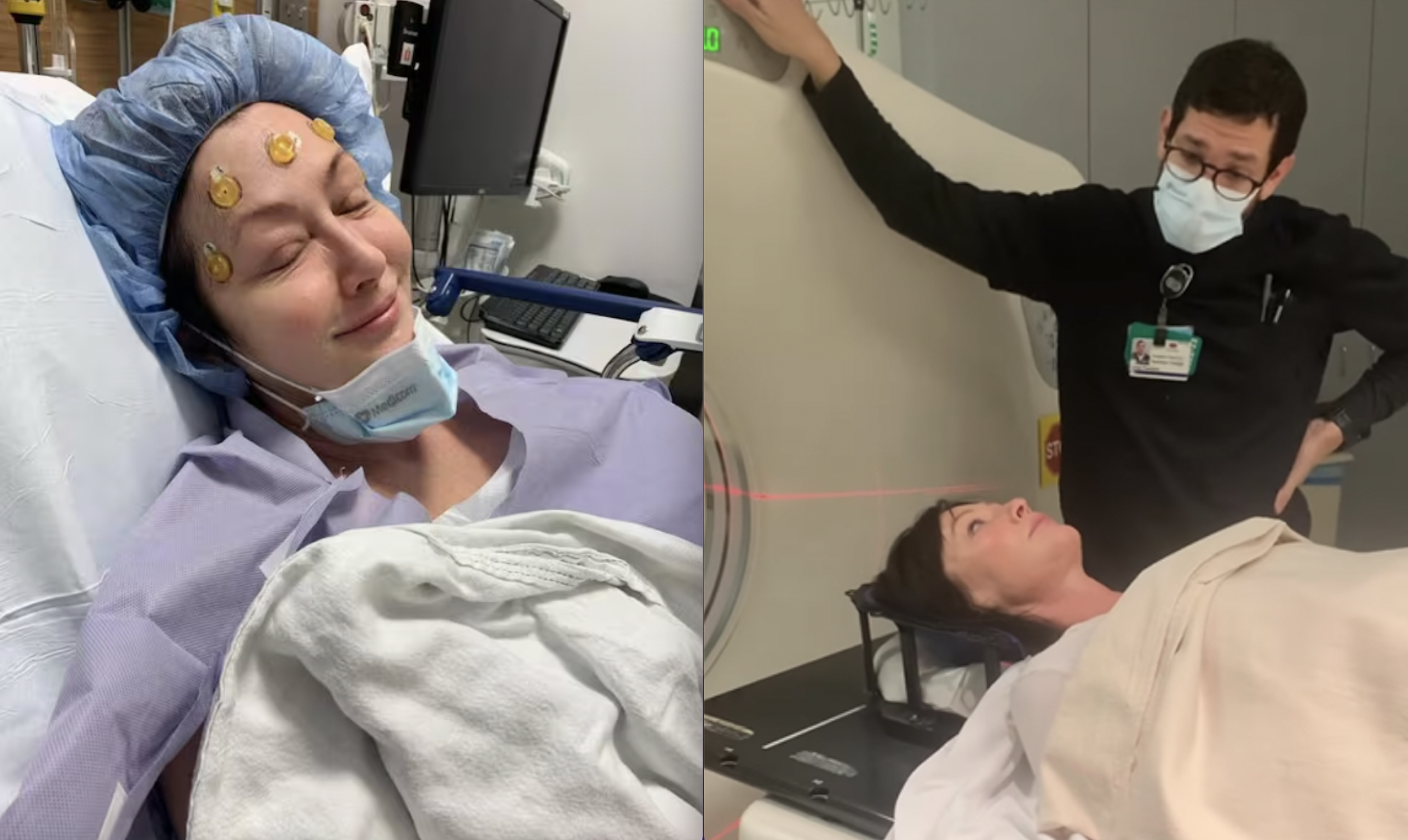 Shannen Doherty often shared updates with fans during her cancer treatments. Photo / @theshando