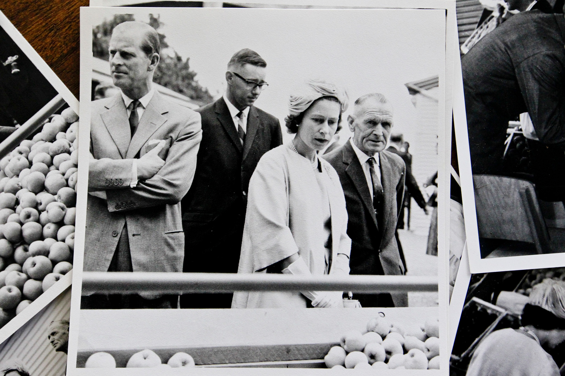 Photographs taken when Queen Elizabeth II and Duke of Edinburgh visited Hawke's Bay during their 1963 New Zealand tour. Photo / Warren Buckland