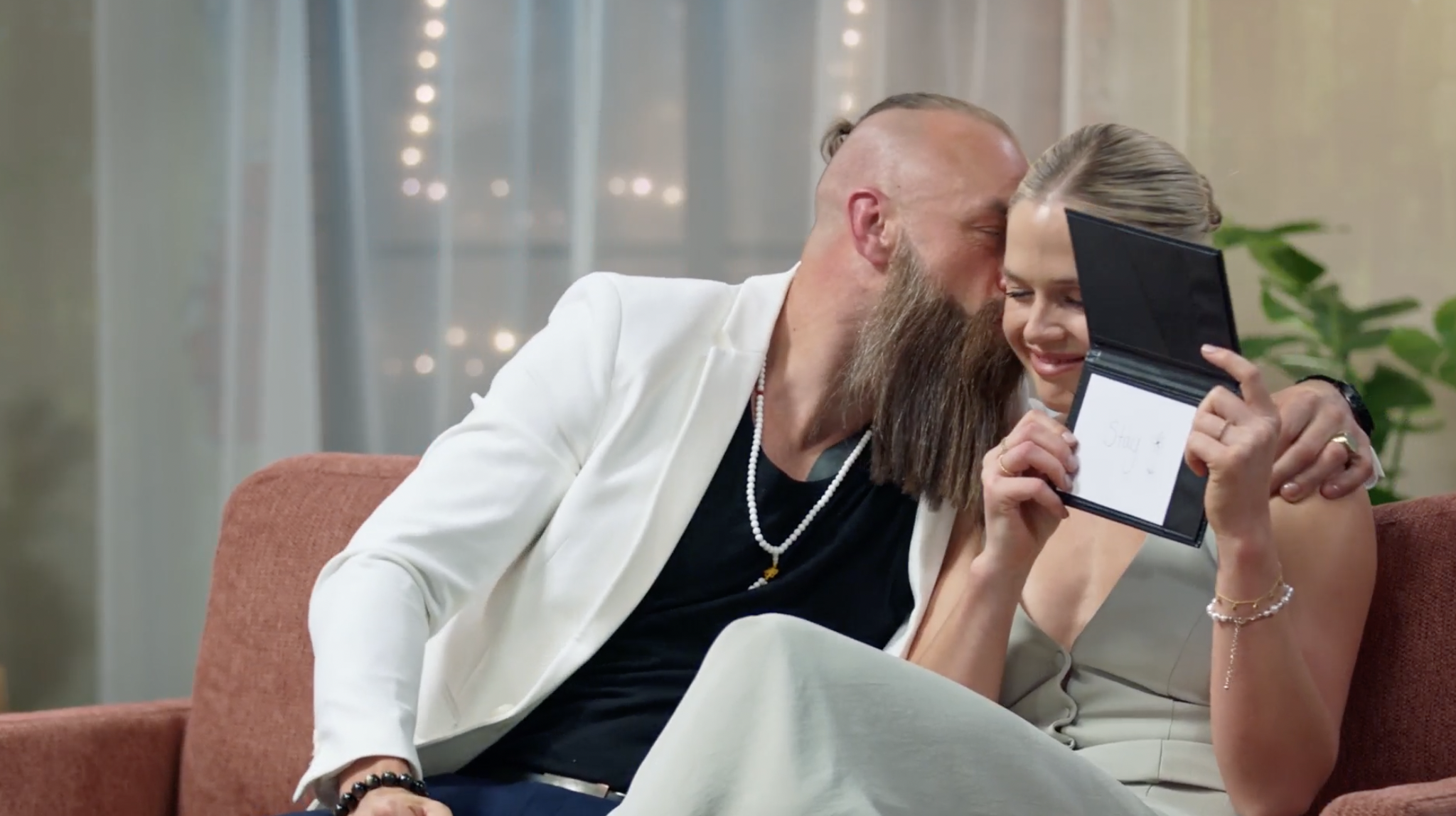 What a happy couple. Photo / Warner Bros. Discovery