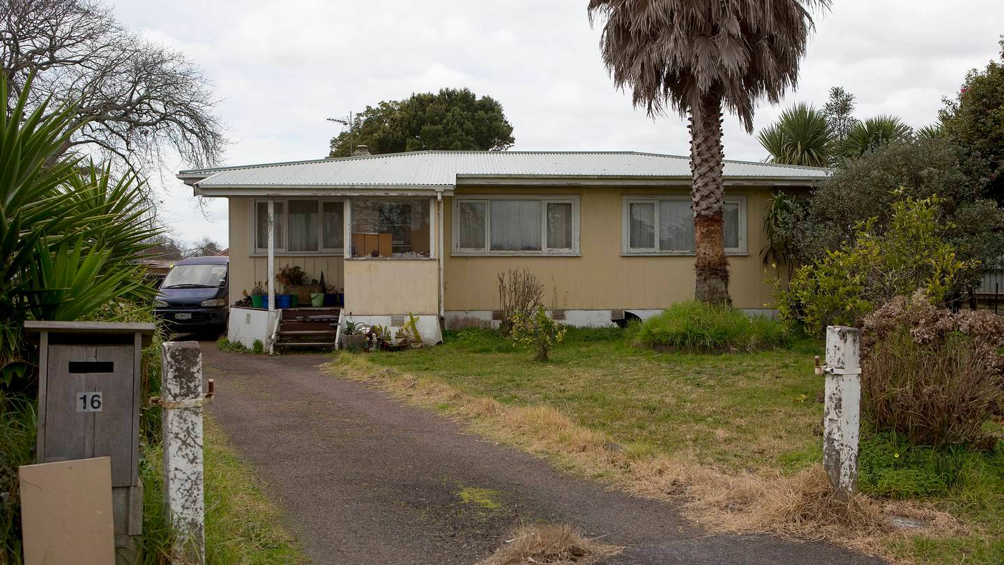 This dilapidated Manurewa house is the only property to have been forcibly sold to recoup unpaid rates since the super city was formed in 2010. Photo / Chris Loufte