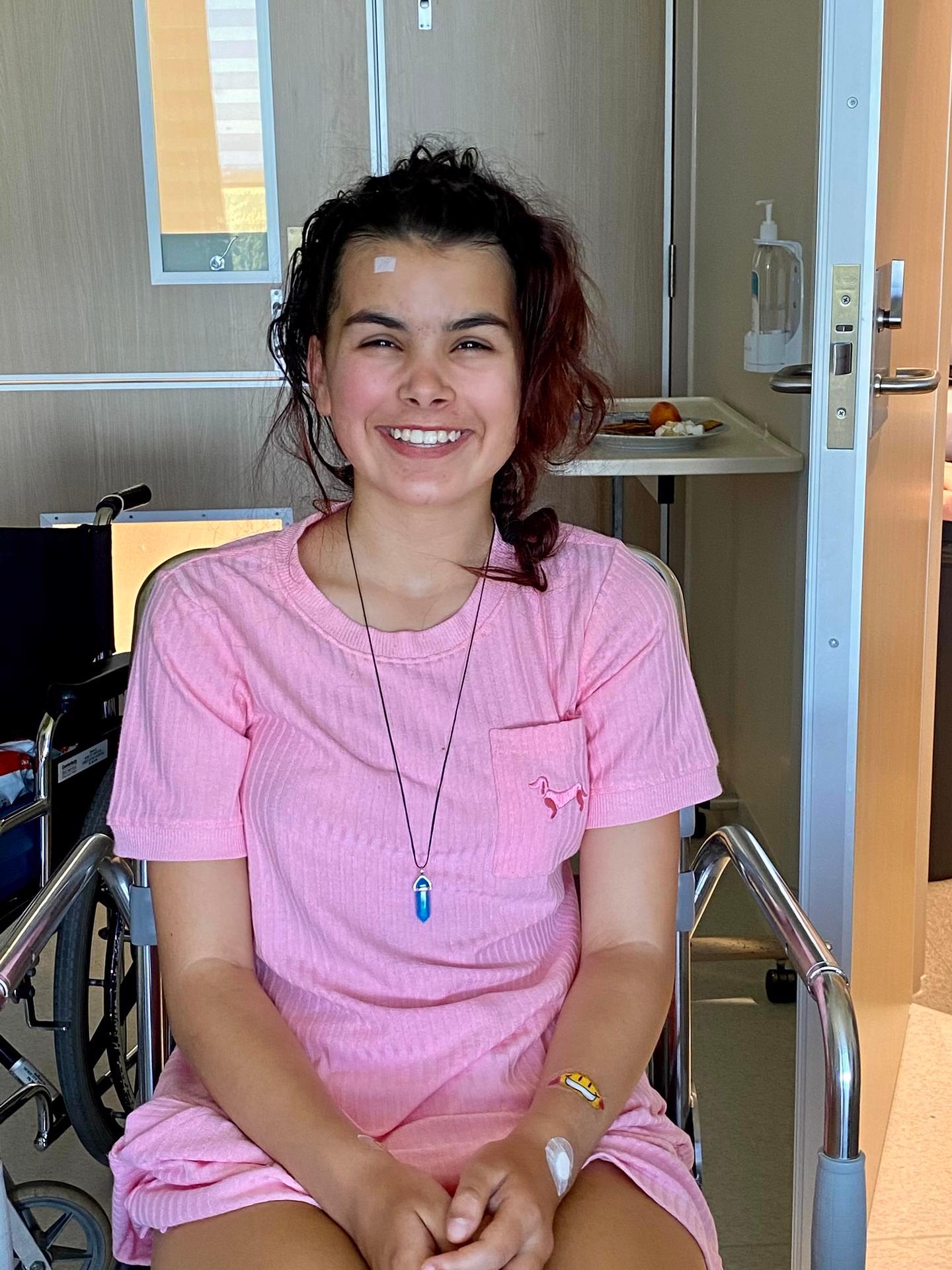 15-year-old Jemima Gazley is known for her selflessness and optimism. Photo / Supplied