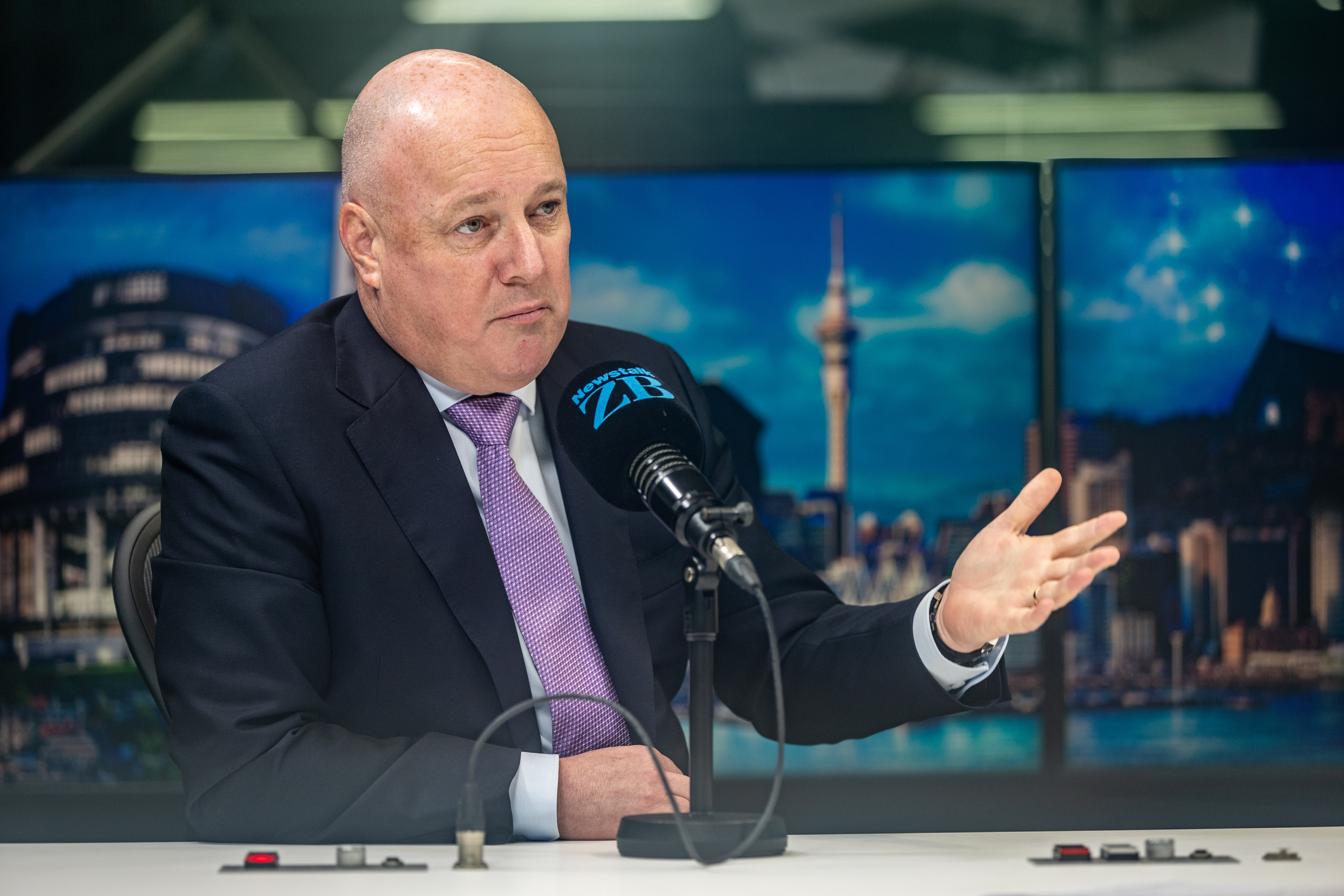 Prime Minister Christopher Luxon has had a rollercoaster ride in the polls this year. Photo / Michael Craig