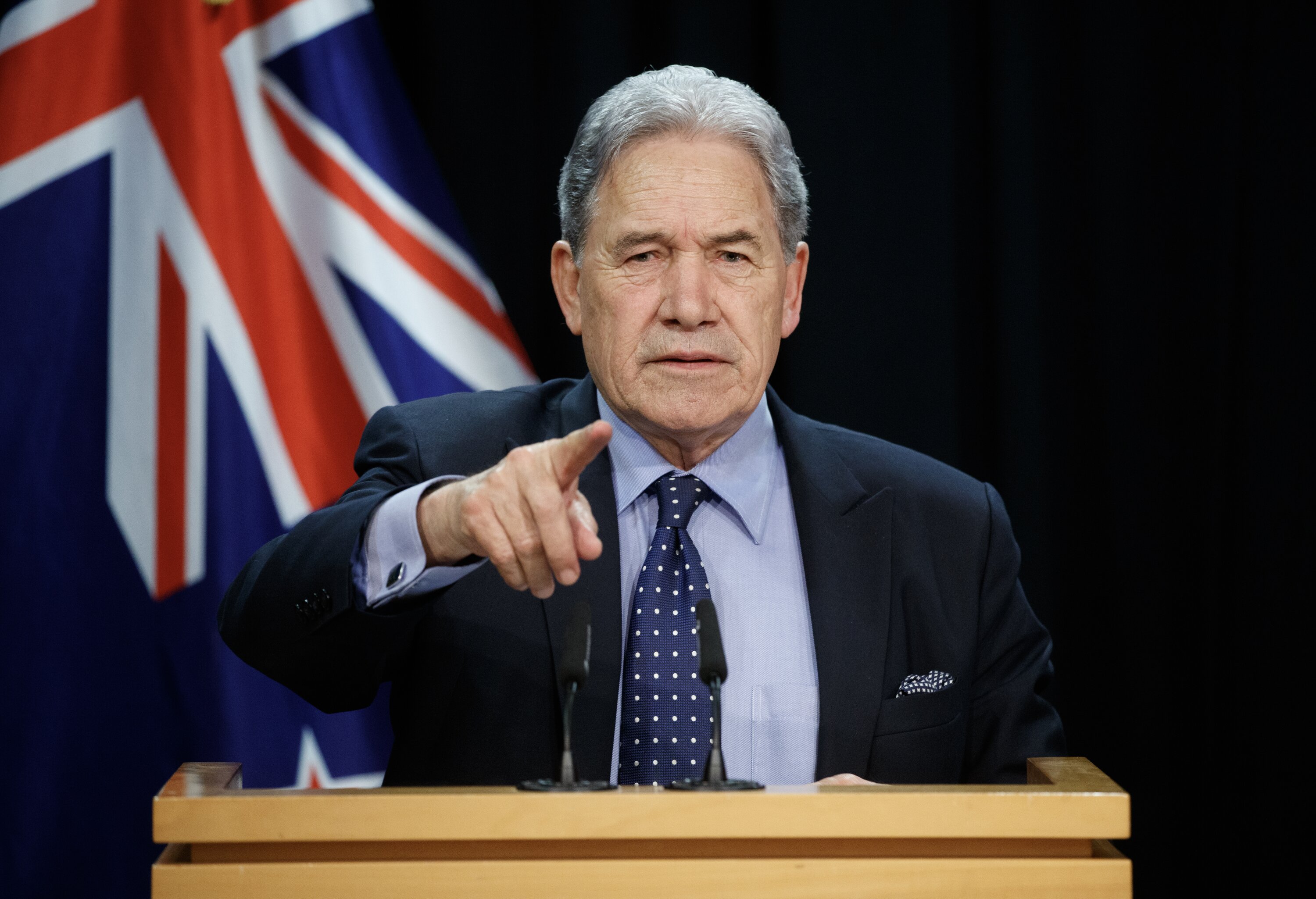 NZ First leader Winston Peters. Photo / Mark Mitchell