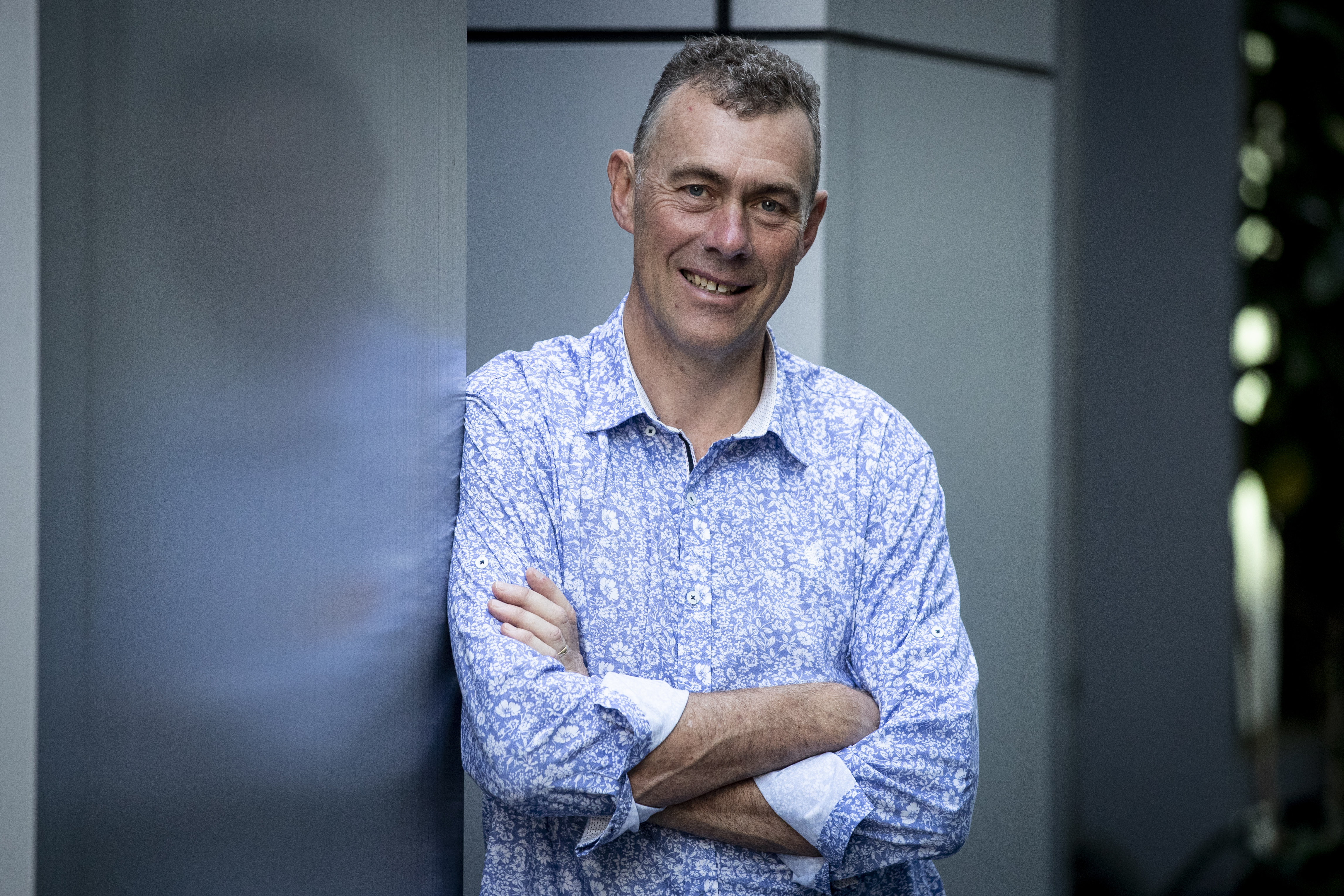 Auckland scientist Simon Malpas and his team at Kitea Health have developed an implantable brain-pressure sensor device powered by wireless technology that sends data to a mobile phone app. Photo / Jason Oxenham