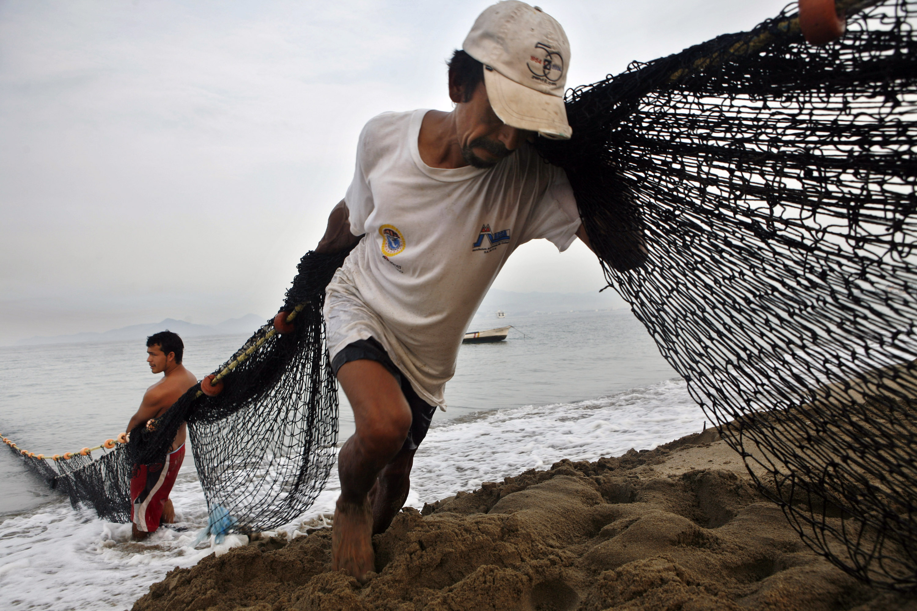 Fishermen in Manzanillo, Mexico. Manzanillo's port is now key to the global fentanyl trade. Photo / Adriana Zehbrauskas, The New York Times