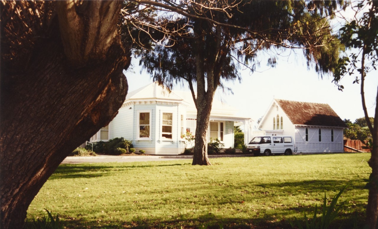 St Mary's maternity home closed in the 1970s, and the grounds are now used for social services. Photo / Auckland Libraries Heritage Collections, photographer Bruce Madgwick, Ōtāhuhu Historical Society