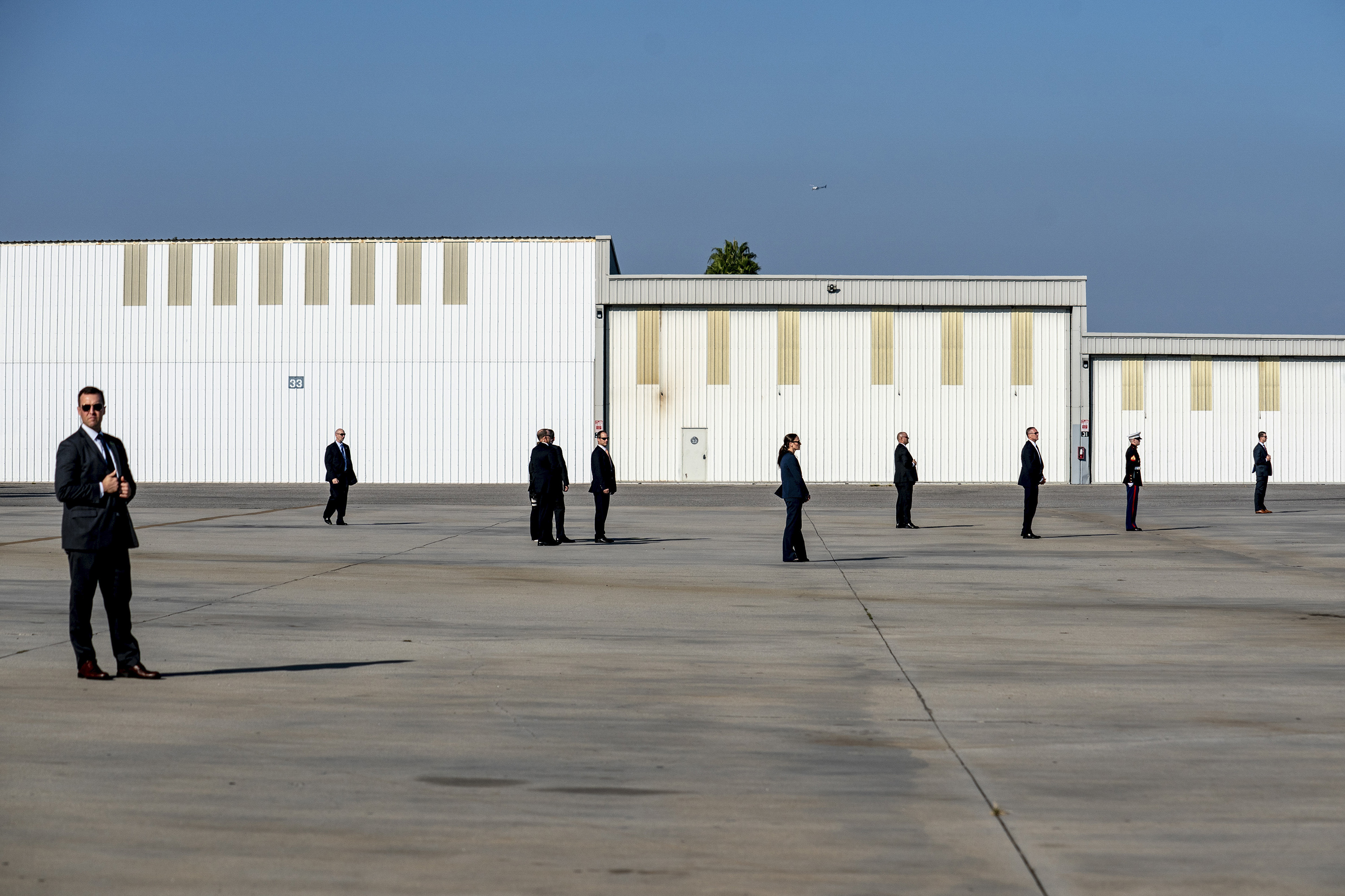 The Secret Service is legally required to protect current and former presidents. But none have ever faced the prospect of incarceration. Photo / Erin Schaff, The New York Times