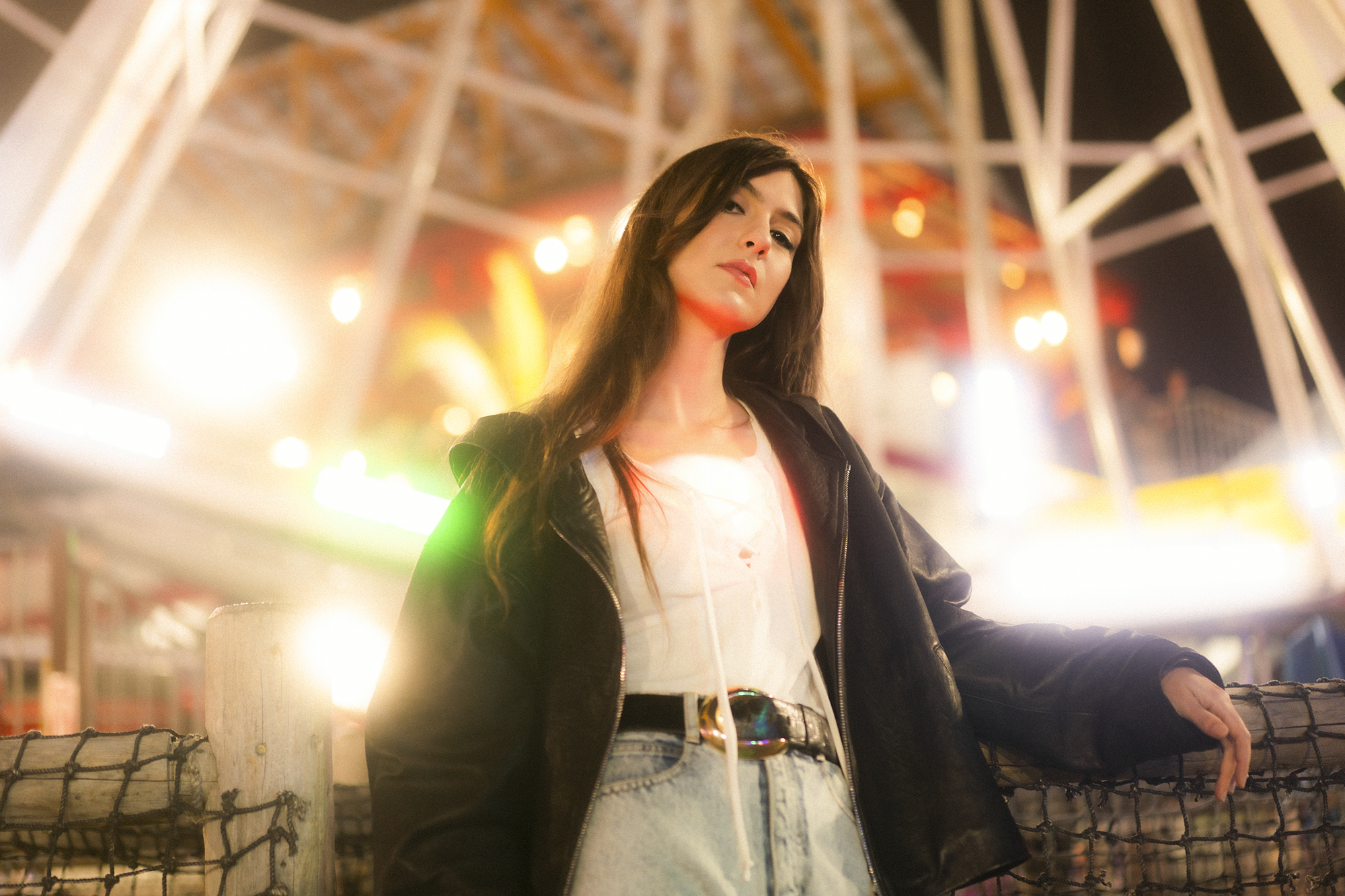 Singer-songwriter Natalie Mering, better known as the artist Weyes Blood. Photo / Neil Krug