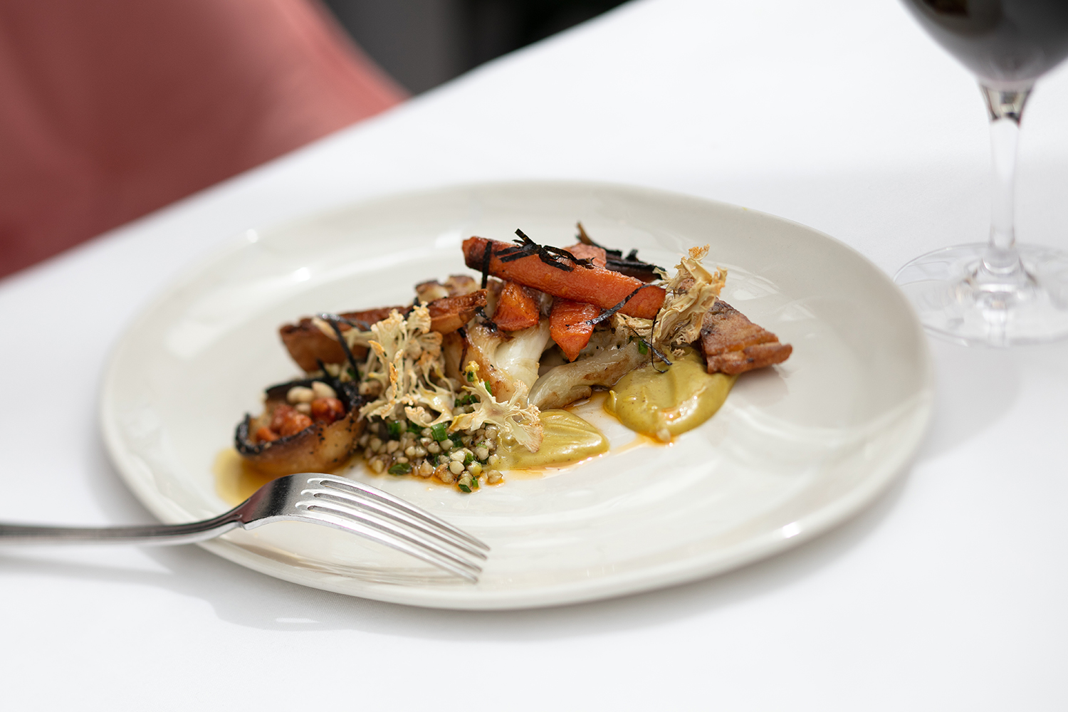 The cauliflower curry. Photo / Babiche Martens