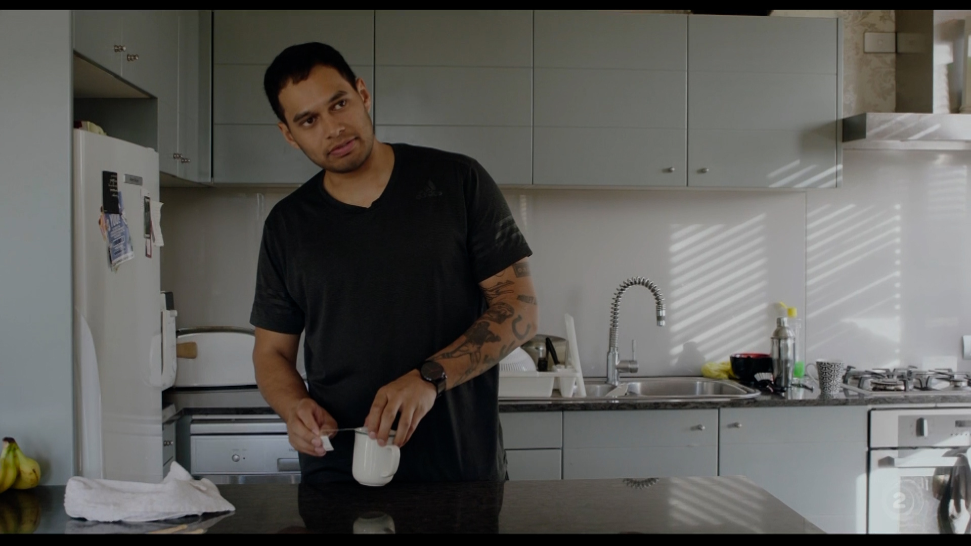 Has Six60's Eli Paewai unleashed a tea secret on our nation? Photo / TVNZ