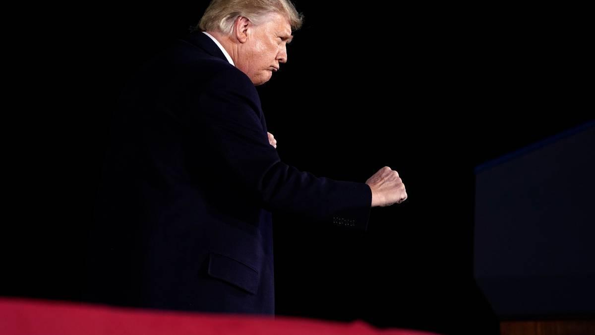 Outgoing US President Donald Trump is embroiled in a battle with social media. Photo / Getty Images