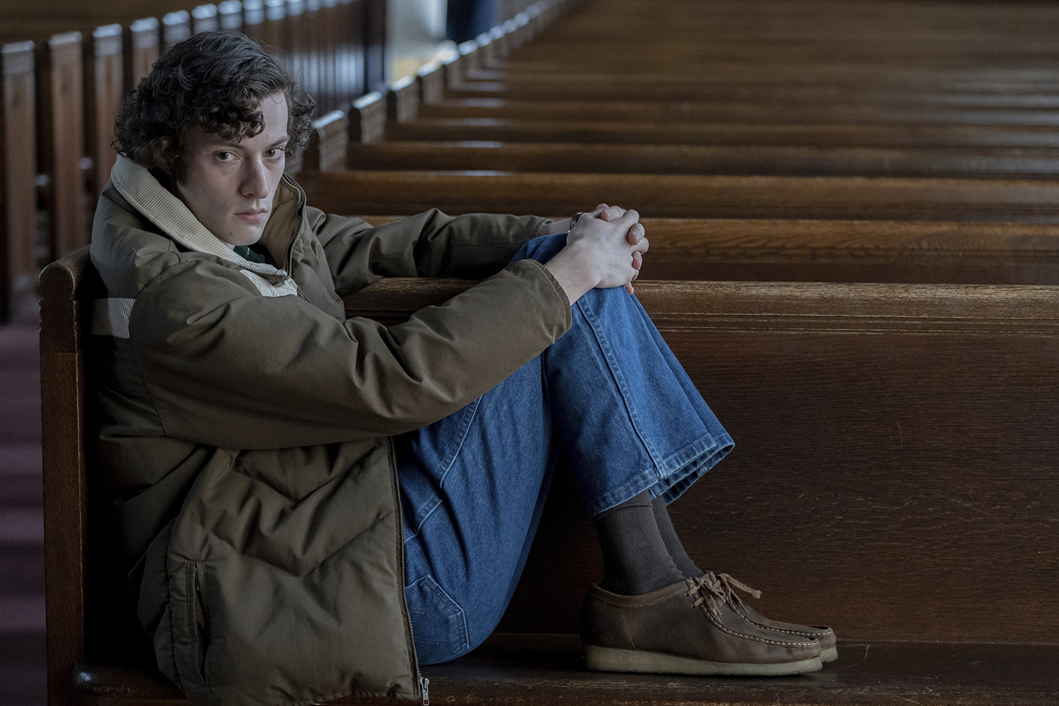 Dominic Sessa as Angus Tully in ‘The Holdovers’. Photo / AP