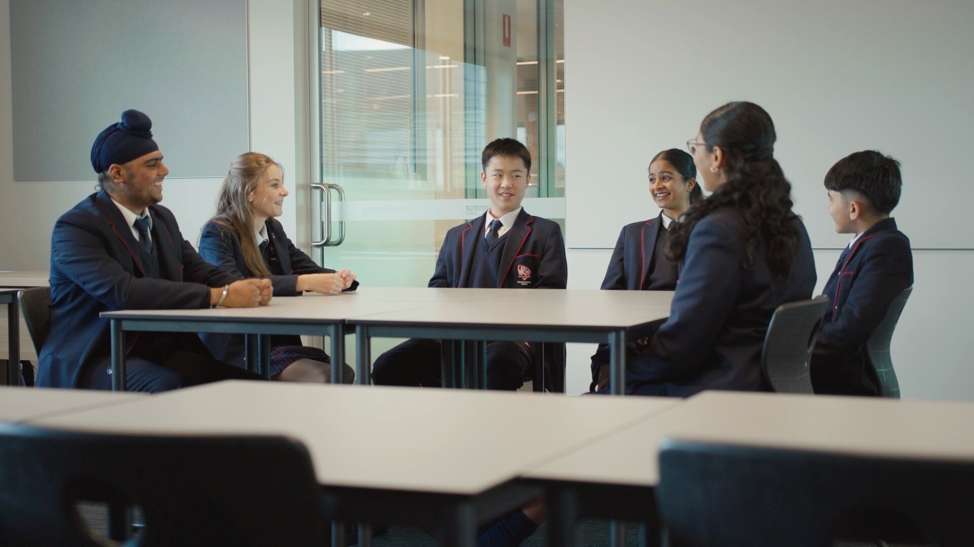 Students at Casey Grammar in Melbourne talk about Australia's social media ban in the online video series Under the Influence.