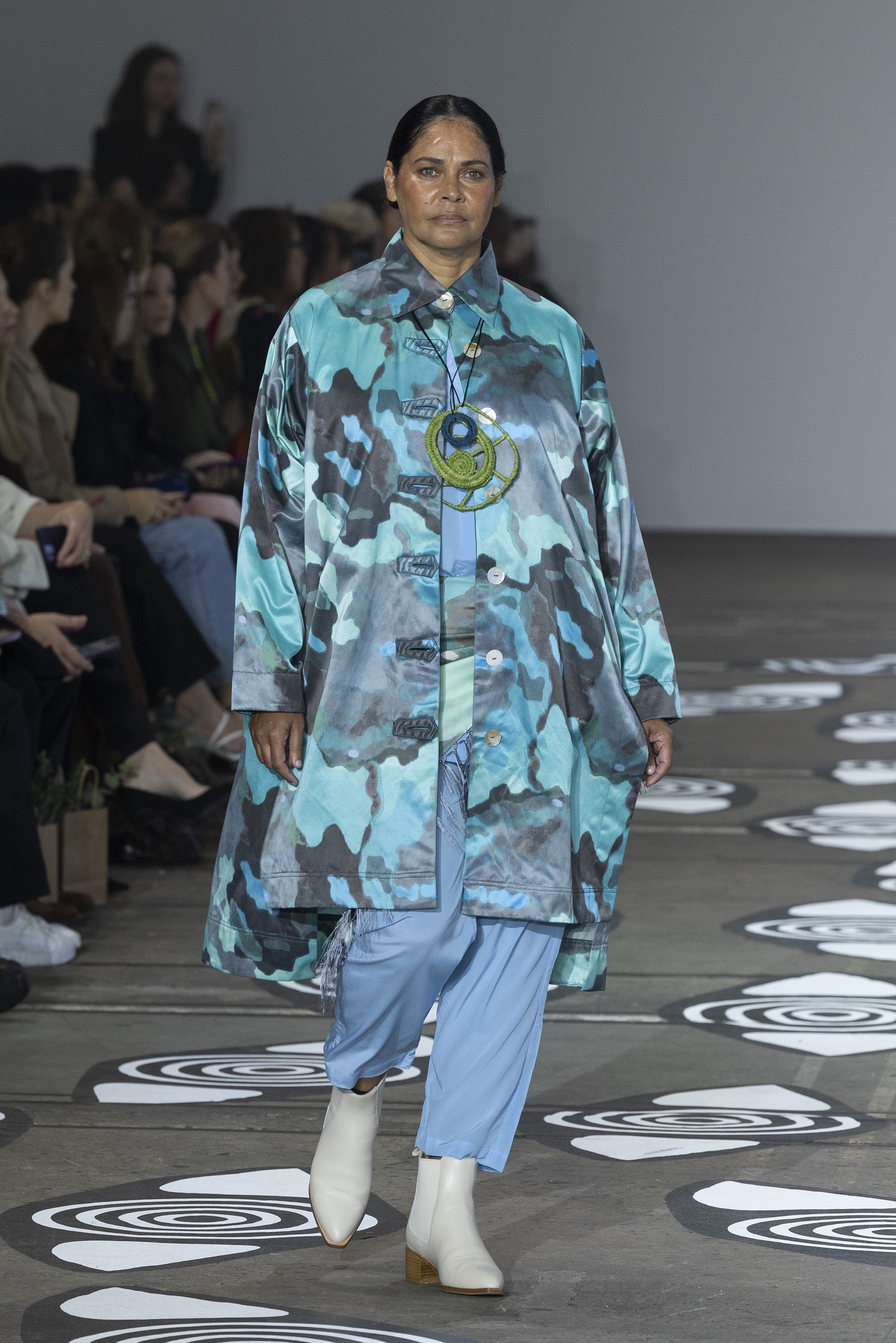 A look from the Ngali show at Australian Fashion Week. Photo / Getty Images
