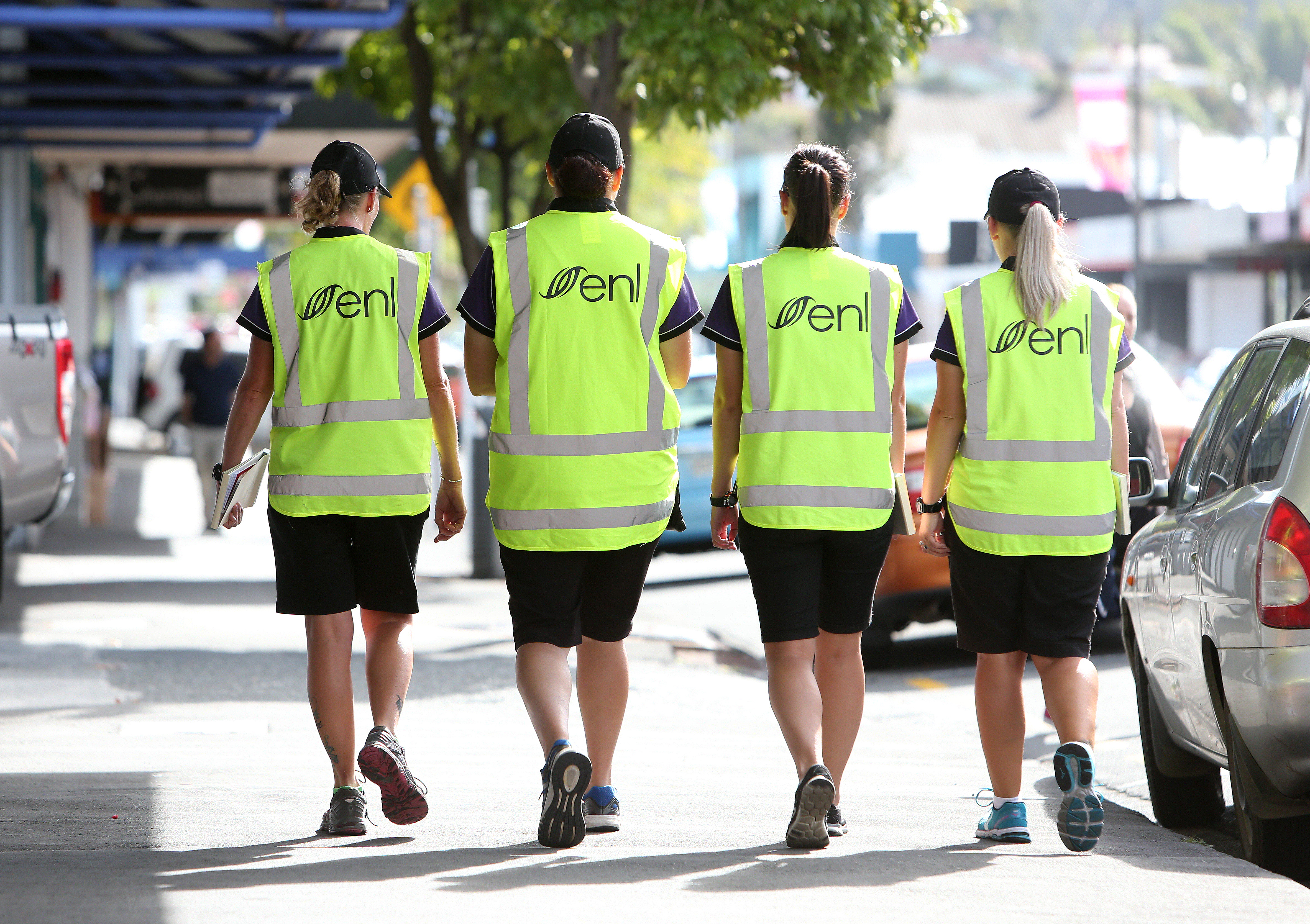 Parking wardens on the Environmental Northland Ltd (ENL). ENL has lost the contract they held for 20 years. Photo / Michael Cunningham