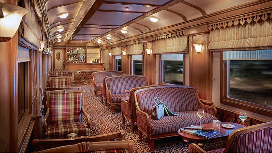 With the prestigious Taj Hotels and Palaces group handling the cuisine, guests are assured a five-star dining experience on wheels in the Deccan Odyssey.