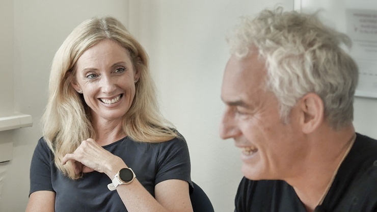 Stuart Nash (right) with his wife Sarah Nash, pictured in 2023. Photo / Warren Buckland