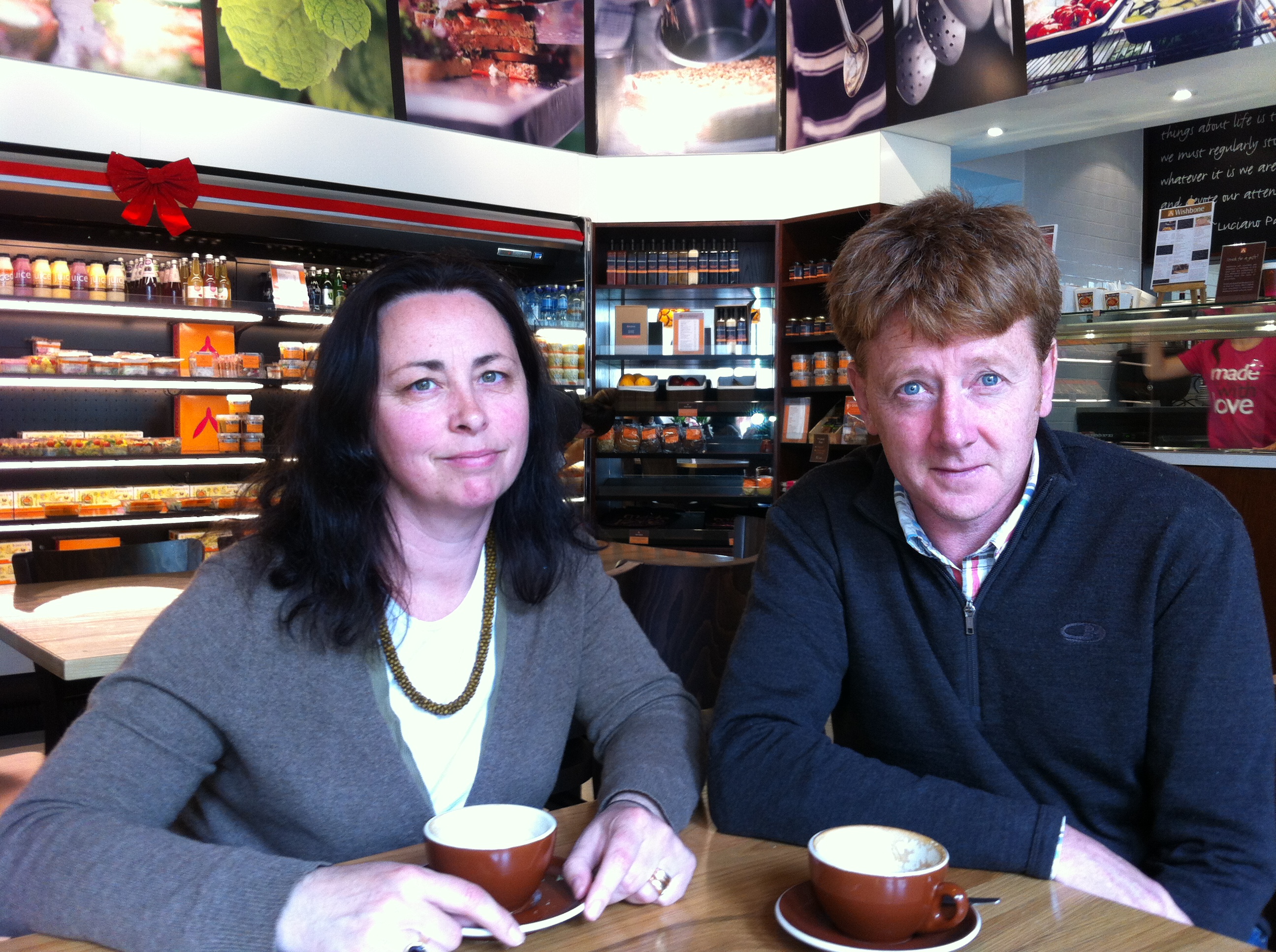 Wishbone founders Andrea Gibson-Scarlett and her husband Shayne Scarlett set up the company. Photo / Supplied
