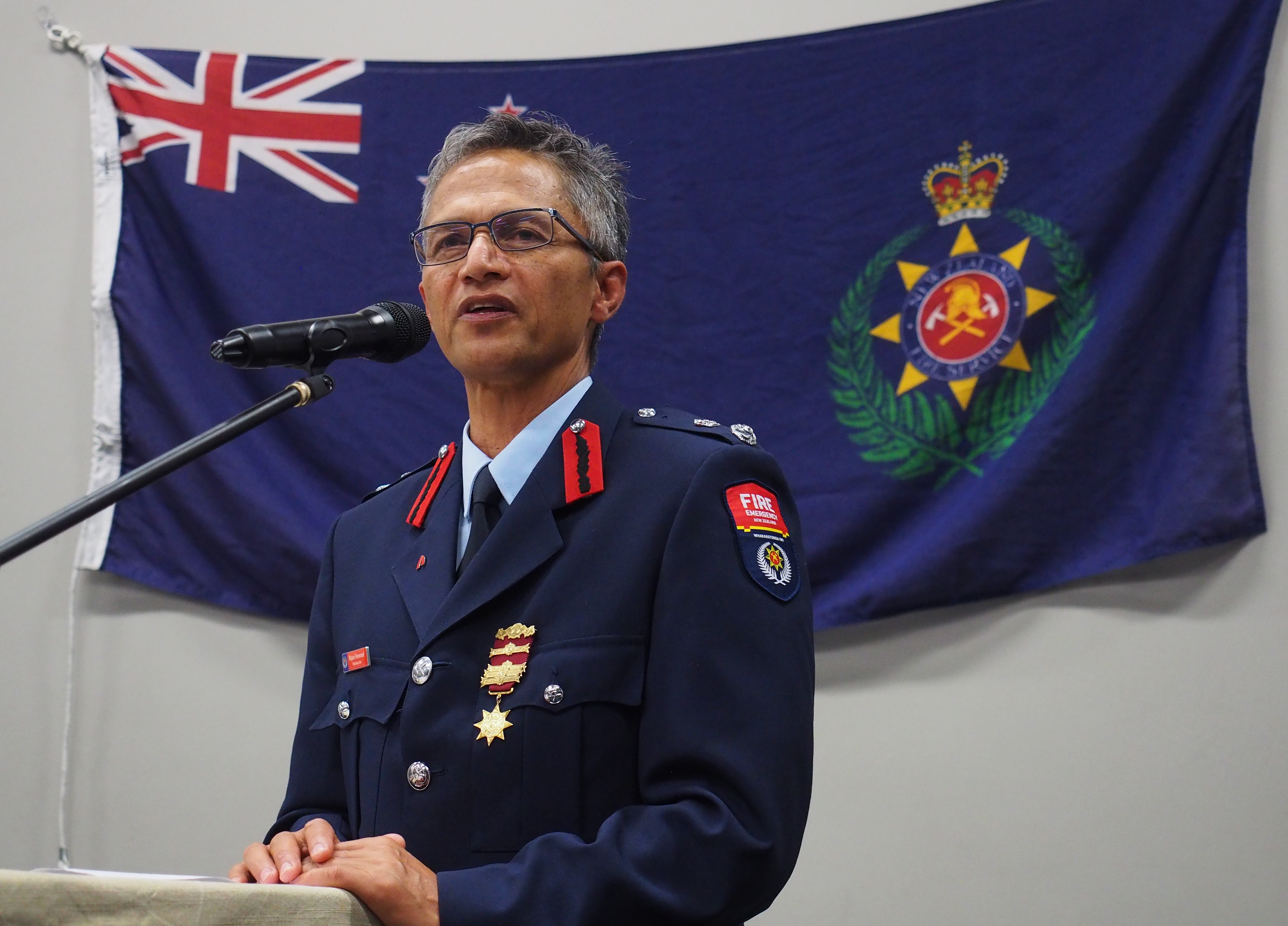 Fire and Emergency Northland Area Commander Wipari Henwood said his greatest concern is access to the Kaipara. Photo / Peter de Graaf