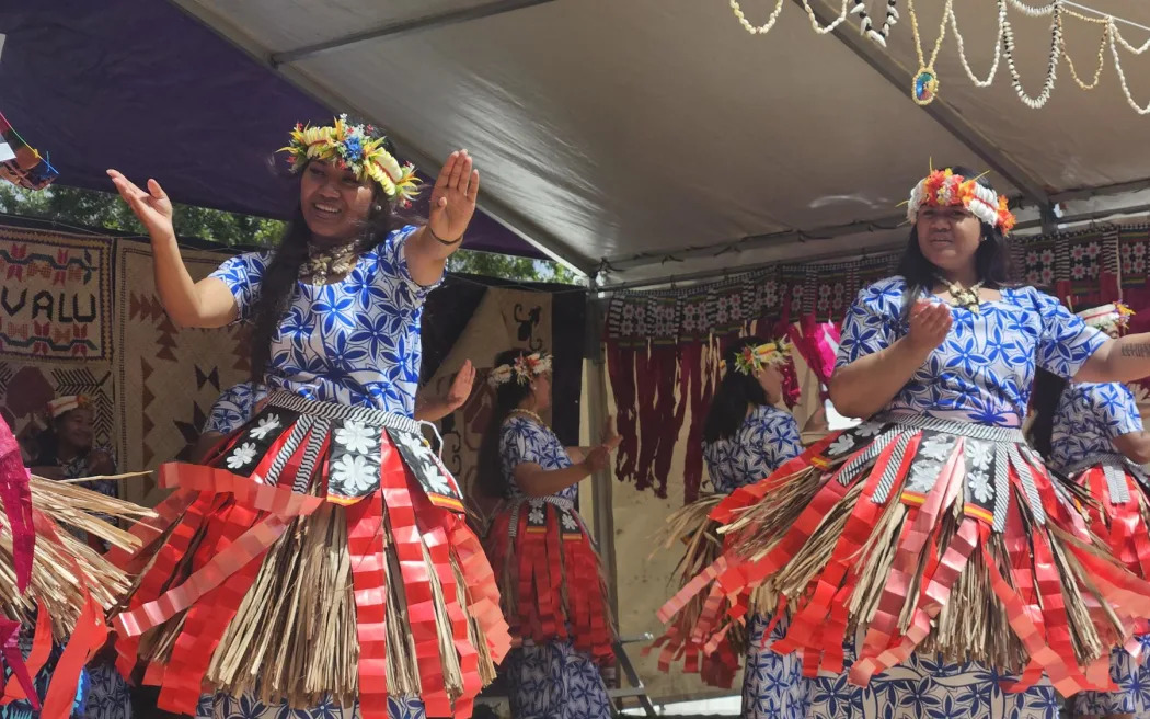 The Vaitupu Community represented Tuvalu. Photo / RNZ/Tiana Haxton