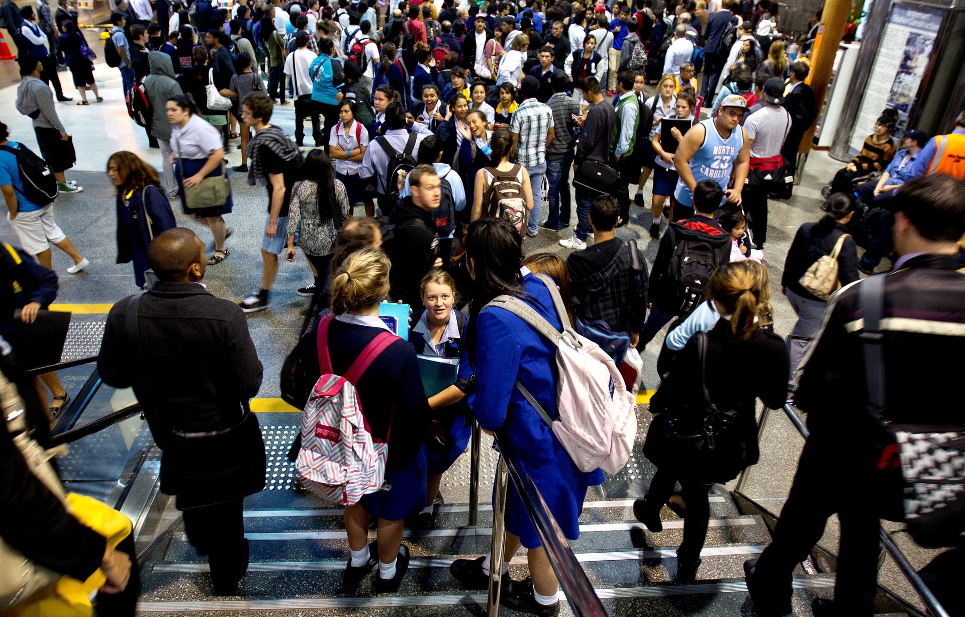 Auckland Transport said the network rebuild disruption would likely see the less frequent trains become very busy. Photo / Dean Purcell