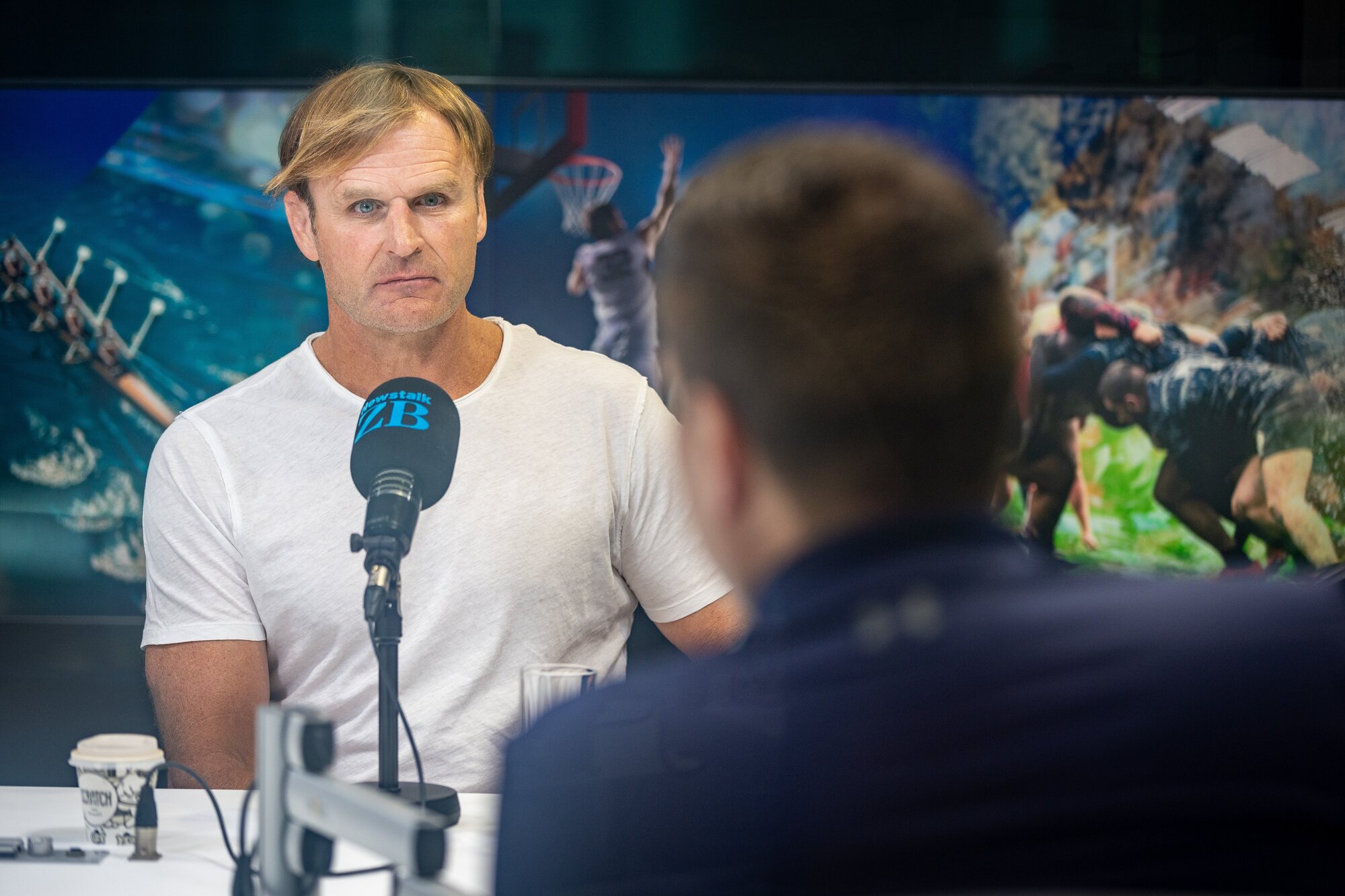 All Blacks head coach Scott Robertson. Photo / Michael Craig

