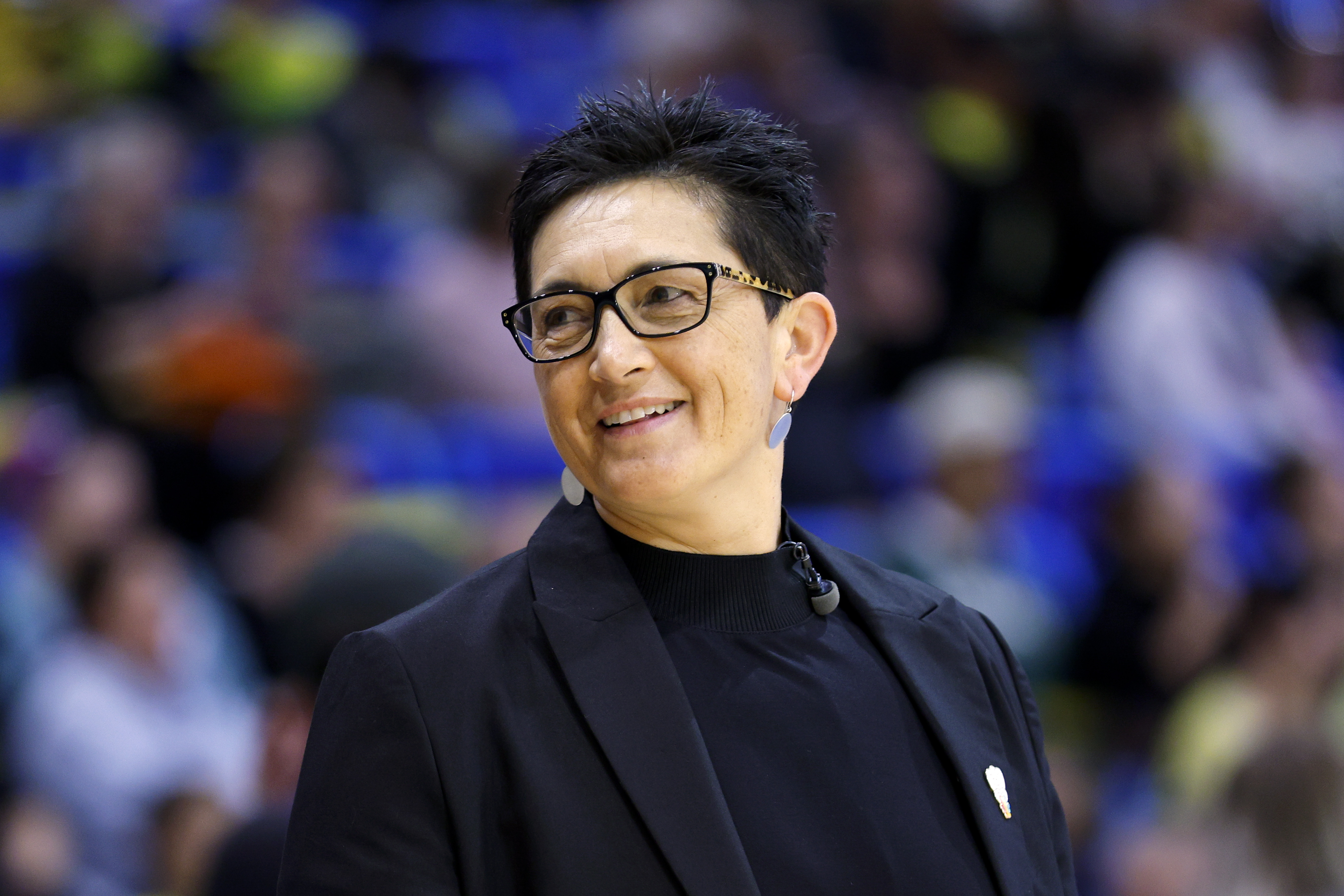 Yvette McCausland-Durie has stepped in as interim coach of the Silver Ferns. Photo / Getty Images