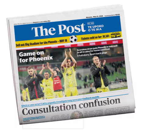 Wellington's The Post newspaper.