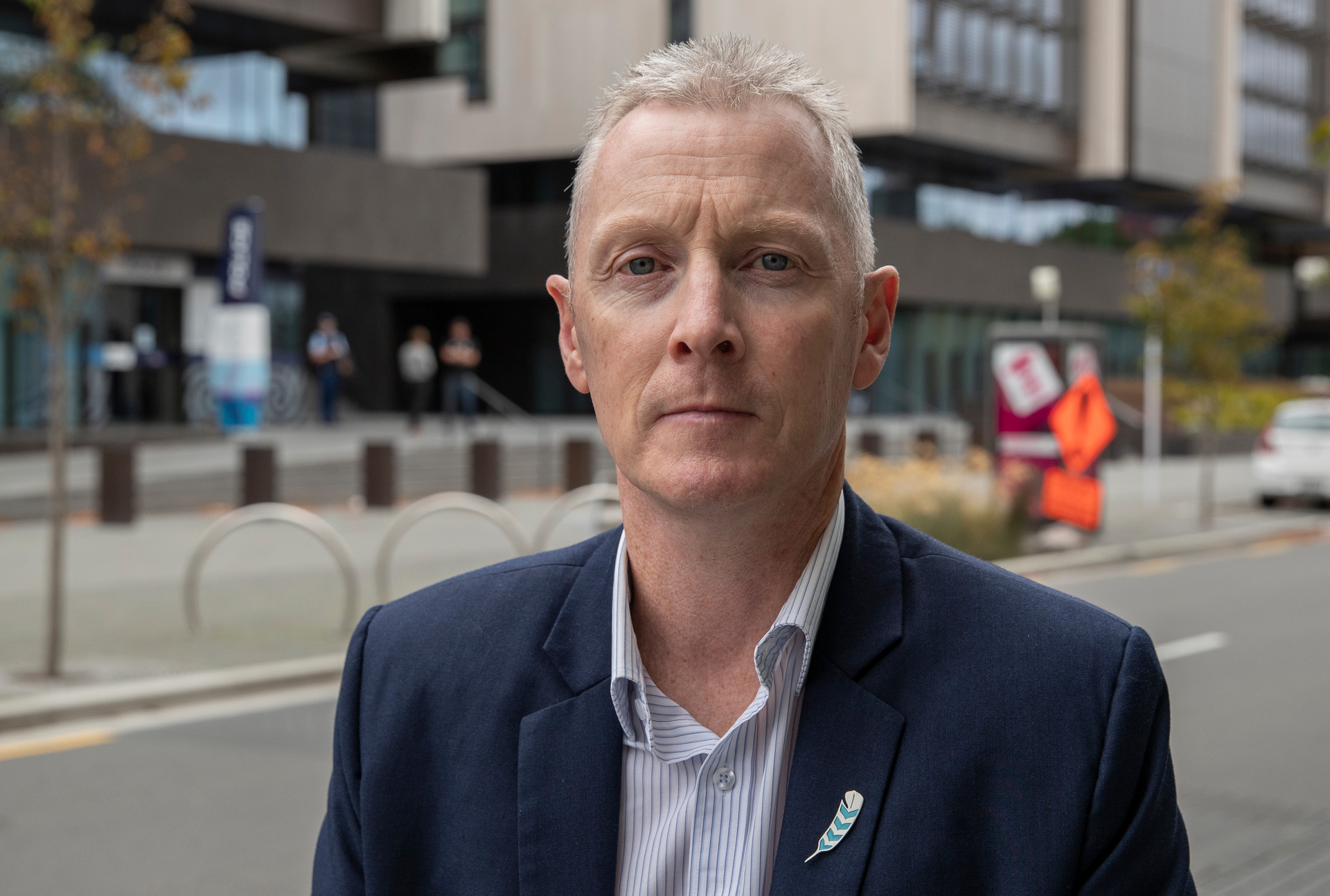 Police Association president Chris Cahill says too many armed offenders are confronting and attacking police officers, who need to be armed themselves. Photo / Mark Mitchell 