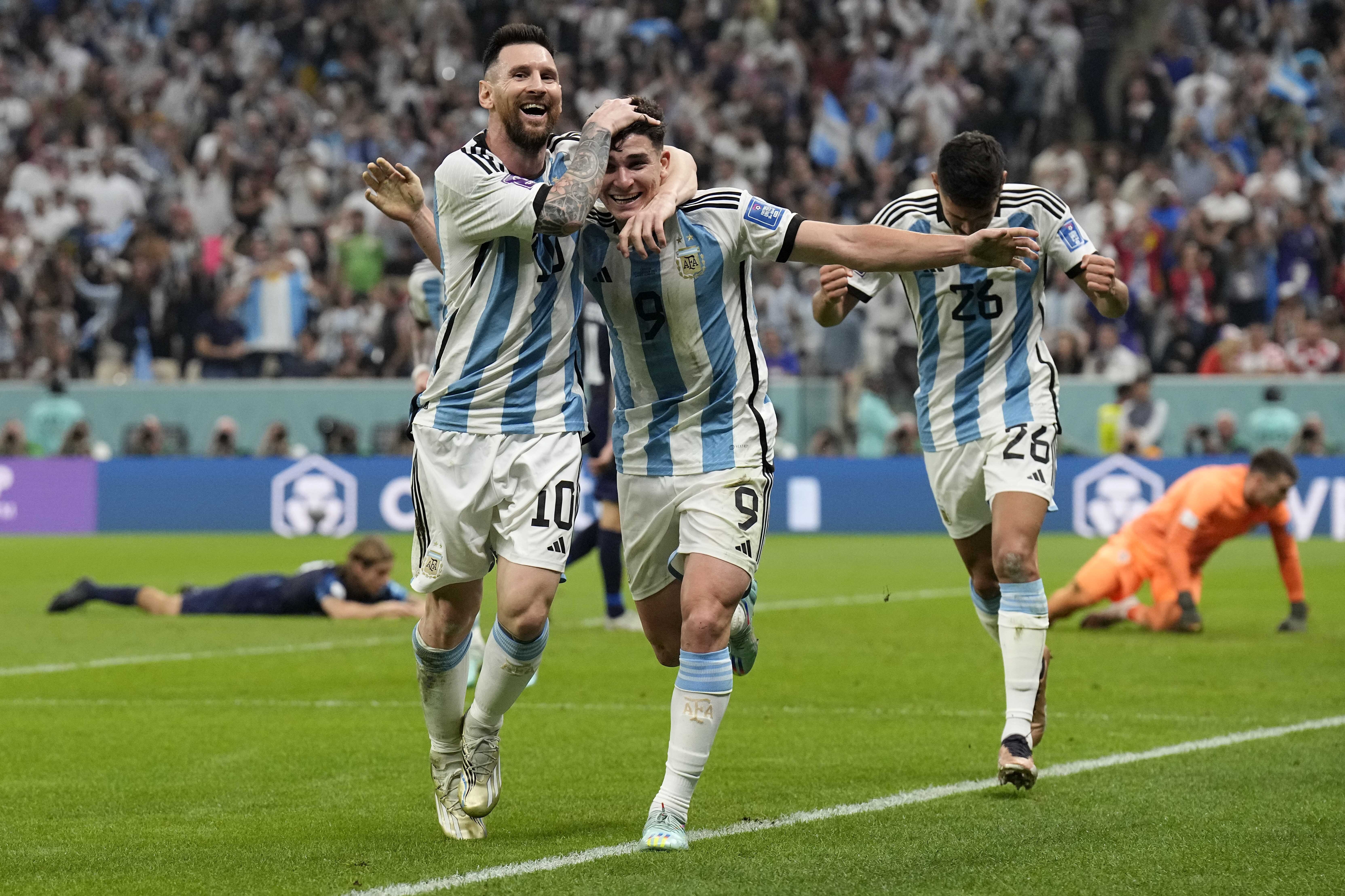 Argentina reach World Cup 2022 final: Lionel Messi, Julian Alvarez combine  to eliminate Croatia in semifinal 