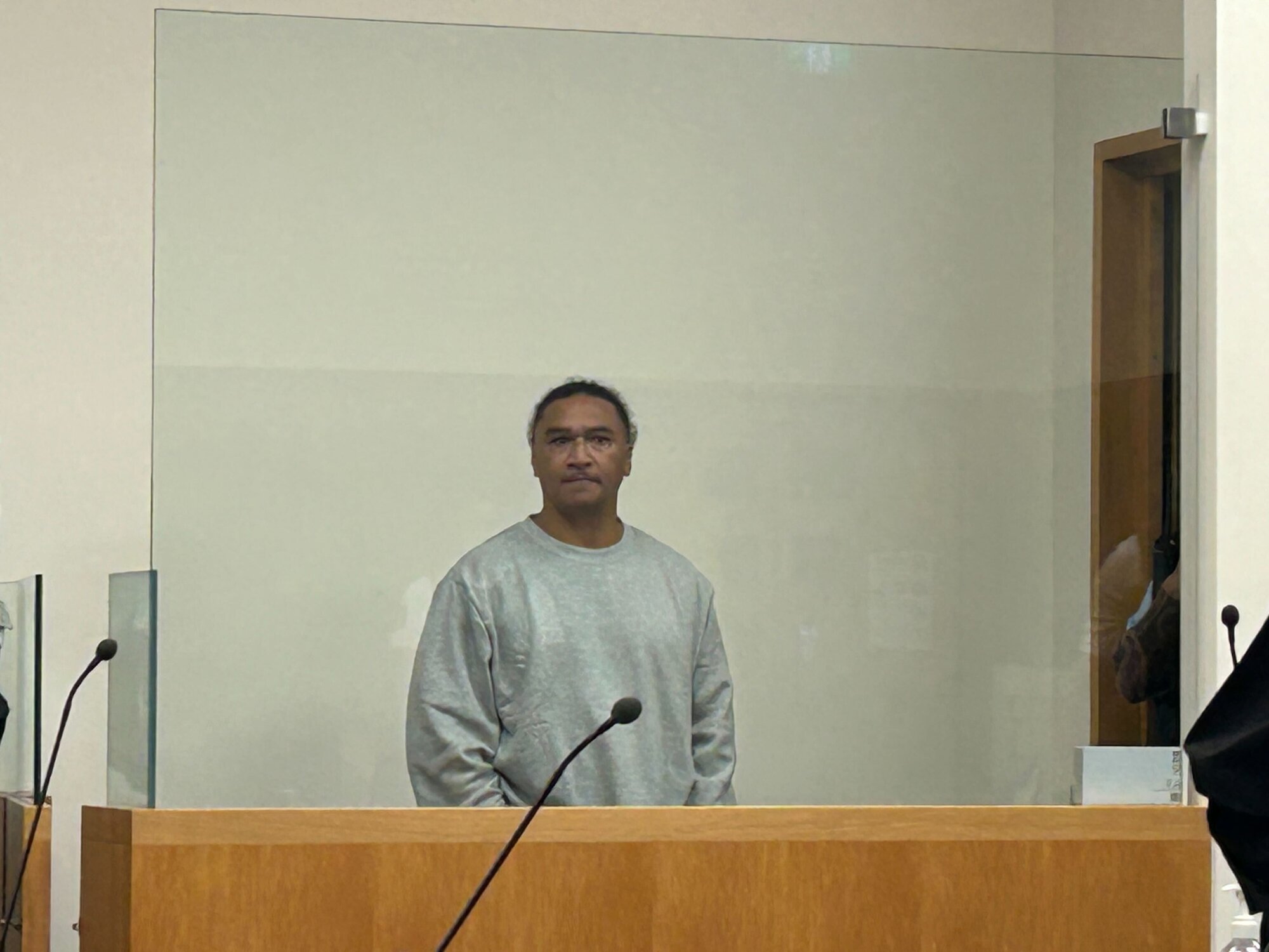  Lewis Edmonds appeared in the High Court at Whangārei charged with the murder of Archibald McKenzie. Photo / Shannon Pitman
