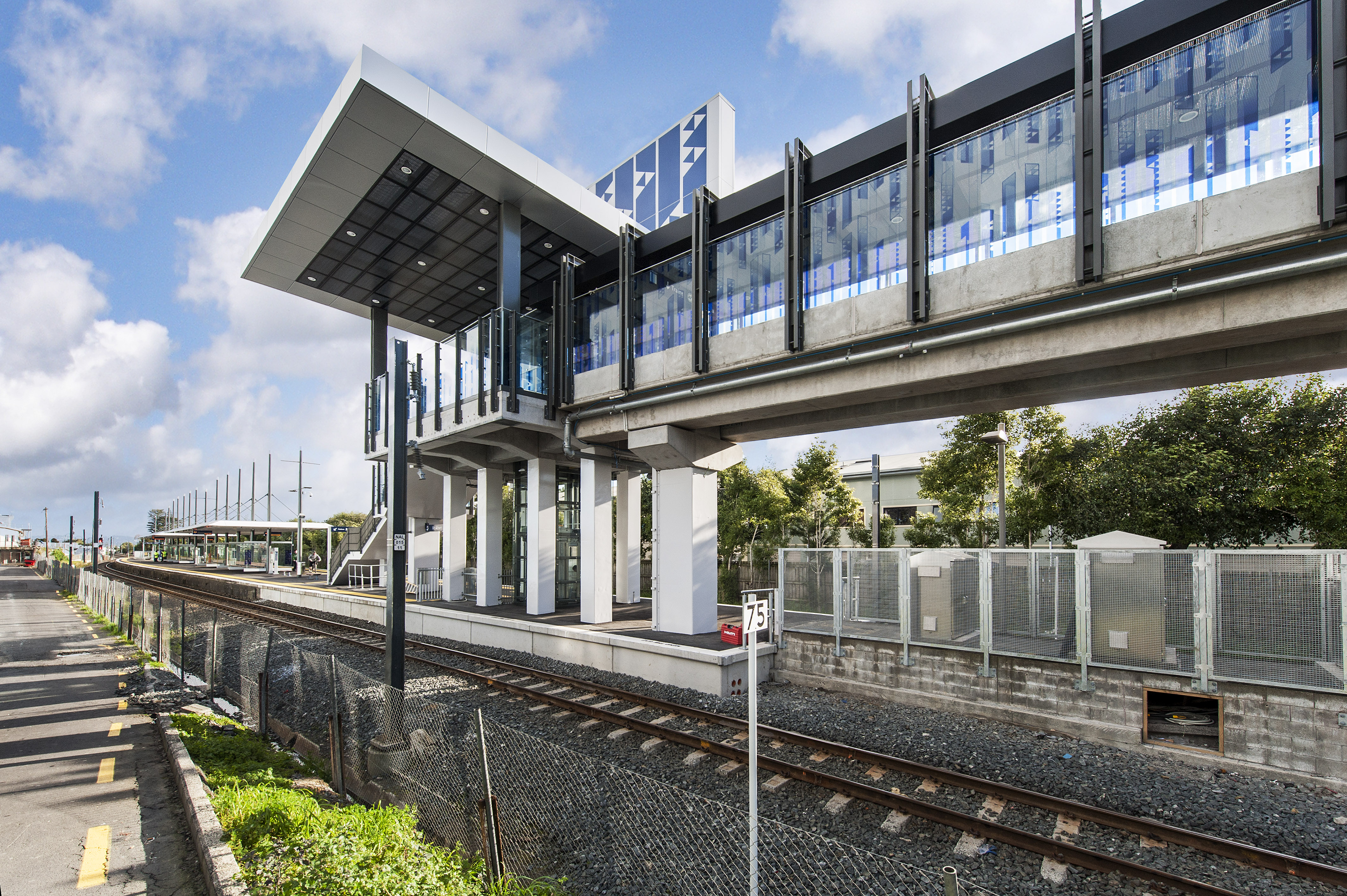Mt Albert train station.