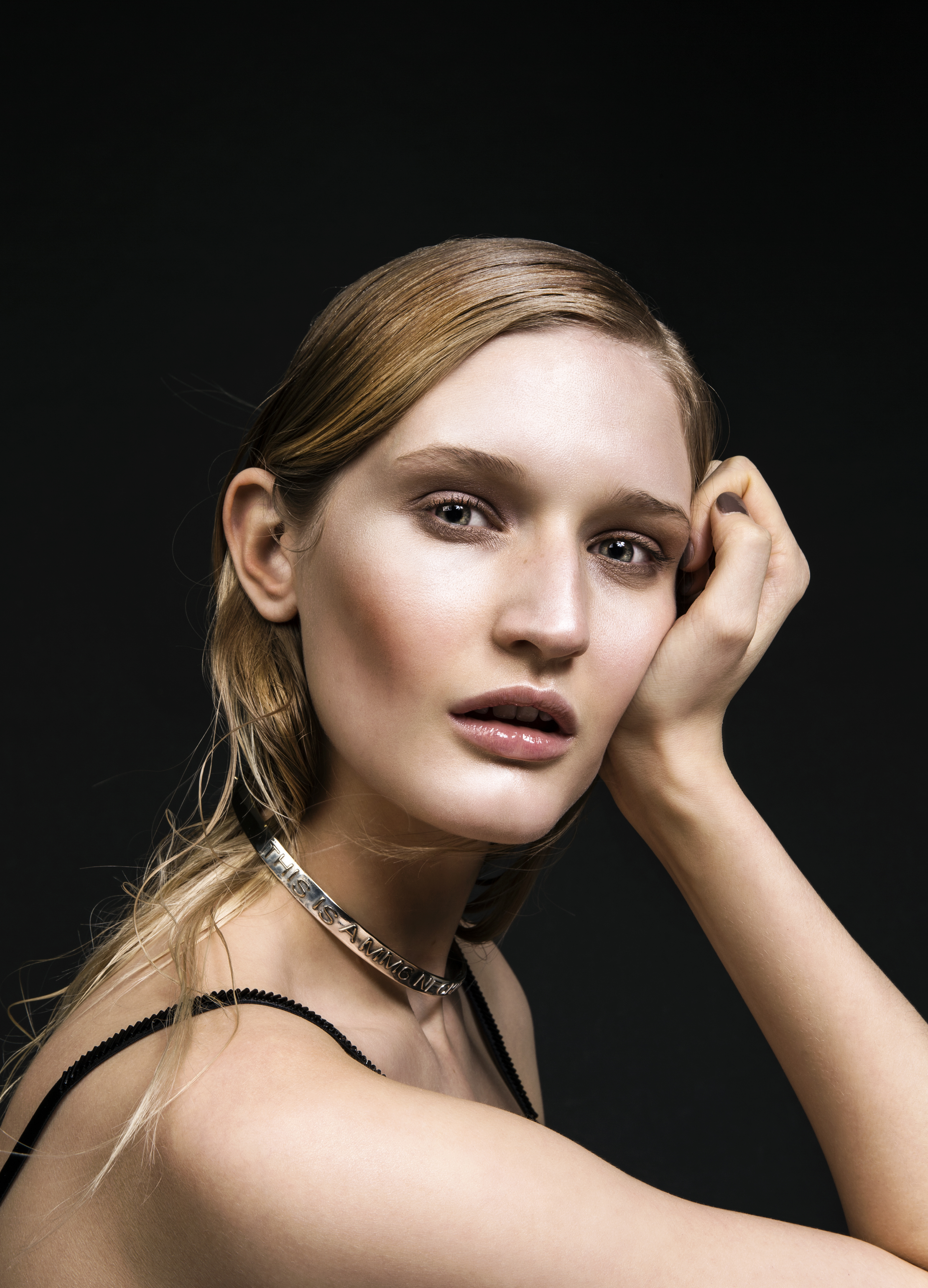 Model Jade Woods for Viva 'The Future of Beauty', 2015. Photo / Guy Coombes