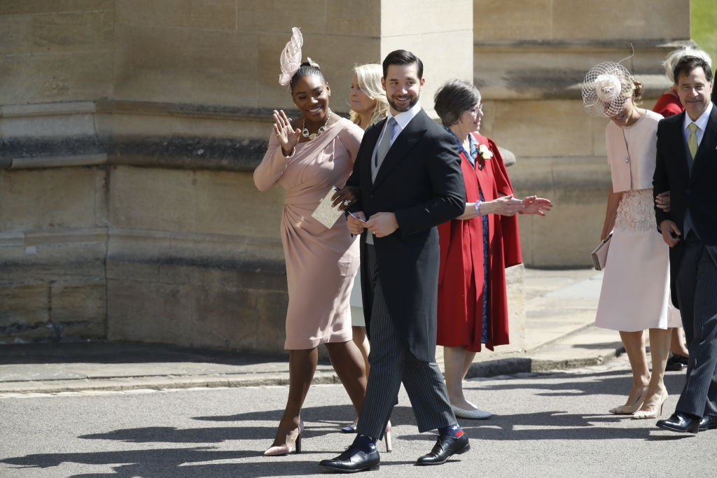 Serena Williams attended Meghan's wedding to Prince Harry last year. Photo / Getty Images
