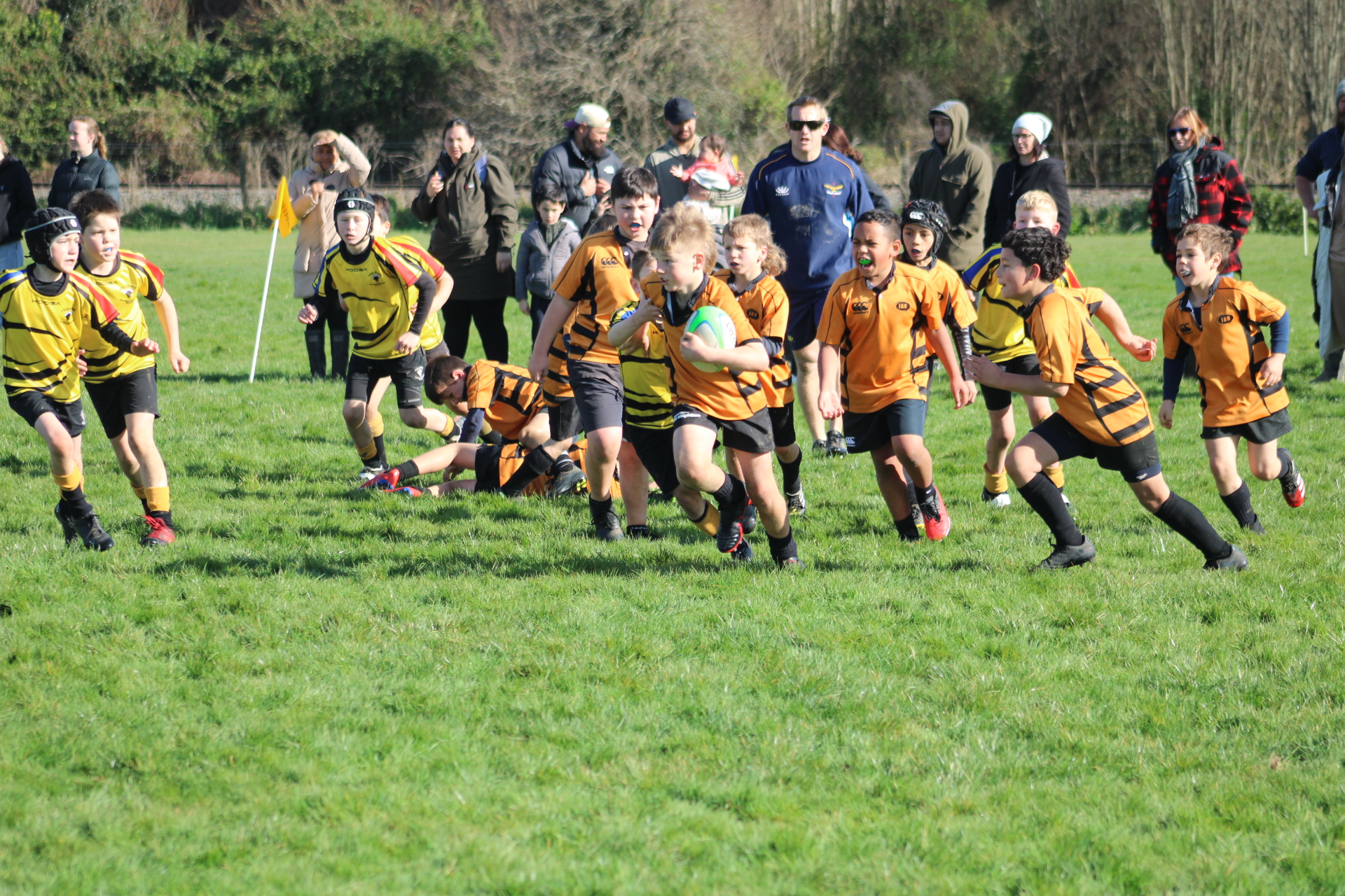 Dannevirke teens battle it out in friendly fixture on rugby field - NZ  Herald