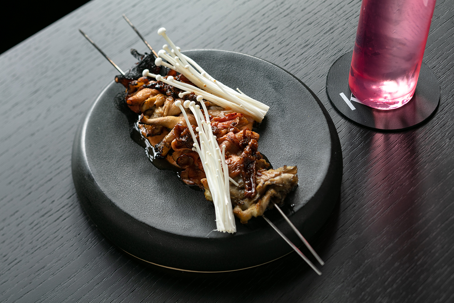 The oyster mushrooms on the menu at Kol. Photo / Babiche Martens