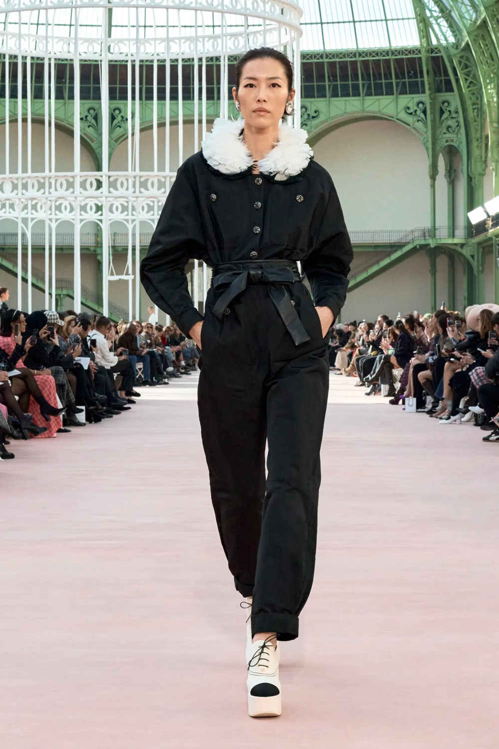 One of many monochrome looks. Photo / Chanel