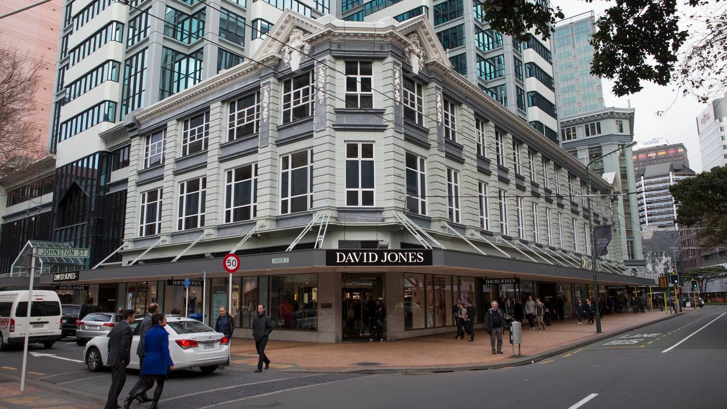 The Australian retail giant first expanded into New Zealand in July 2016 with the opening of its Wellington store in an iconic Lambton Quay building. Photo / Mark Mitchell