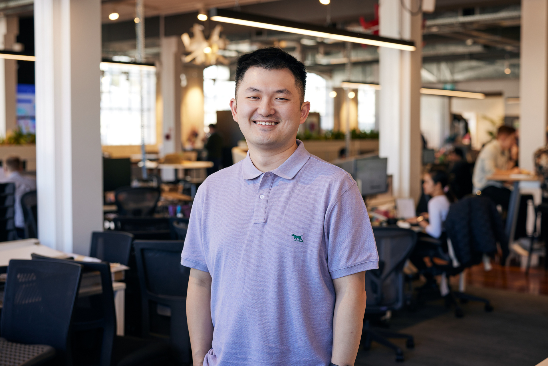 Co-founder Hengjie Wang: 