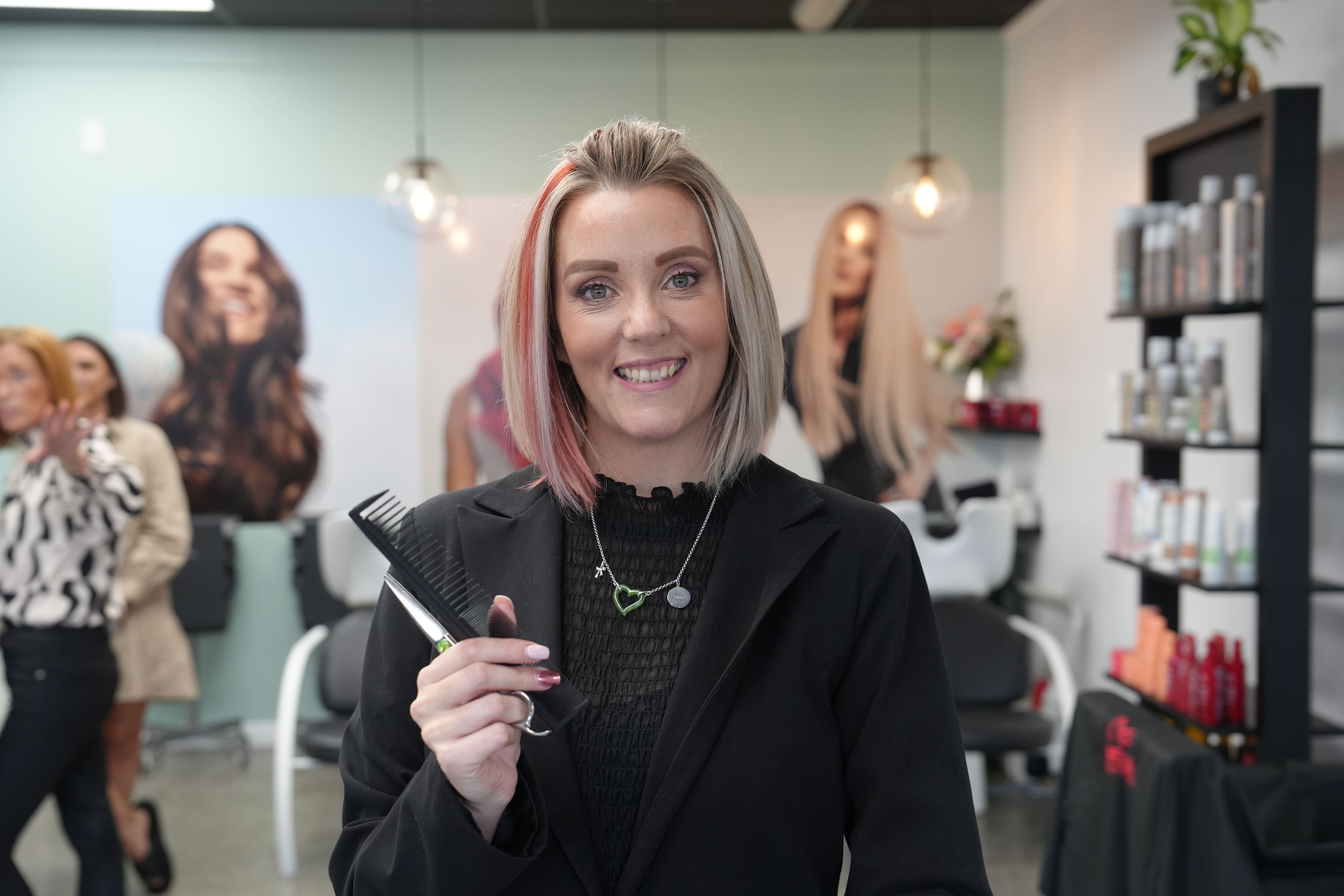 Stay in Style salon owner Sunette Hughes says having an apprentice takes a lot of time and commitment. Photo / Corey Fleming